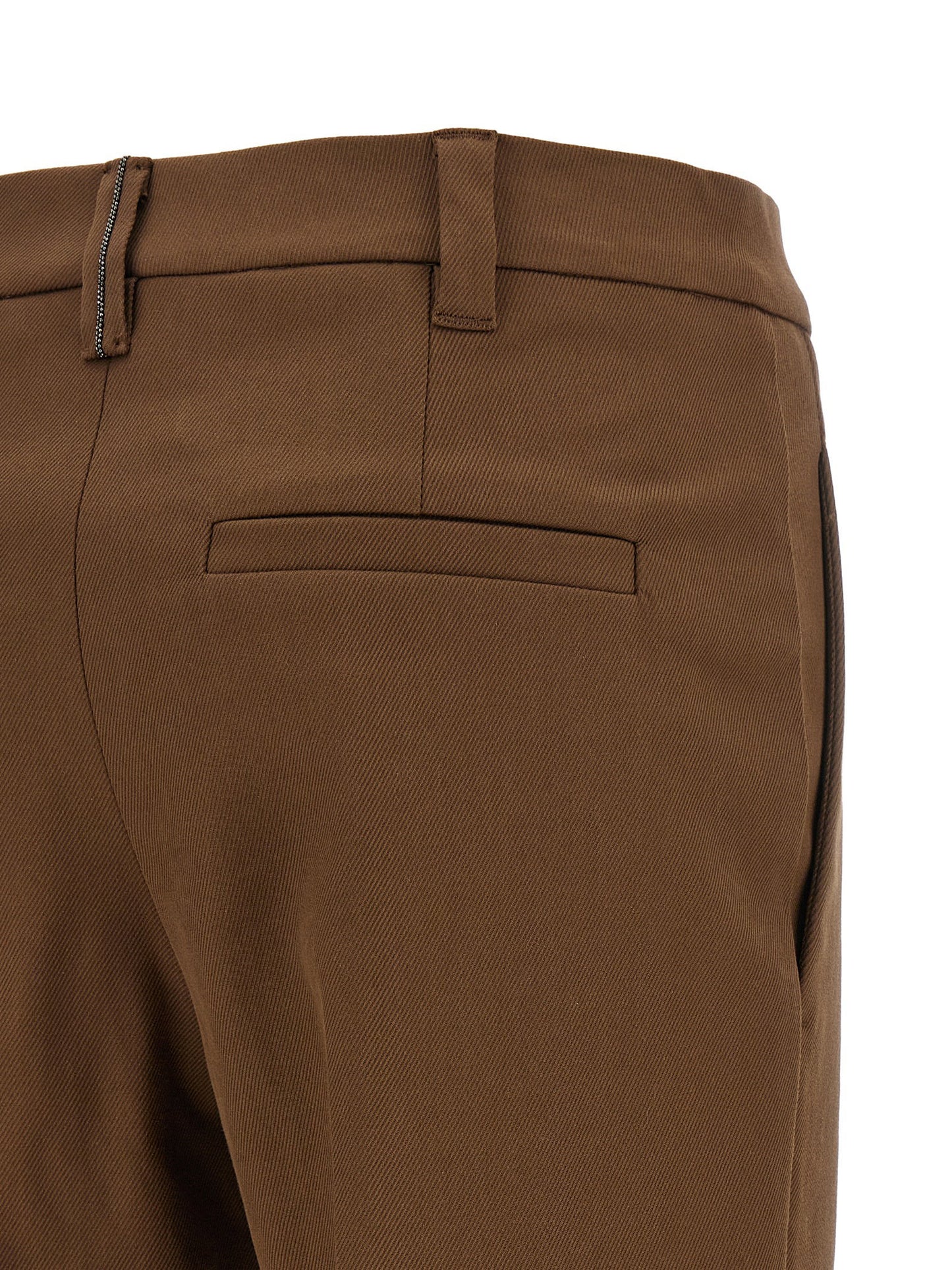 Brunello Cucinelli Monile Cotton Pants
