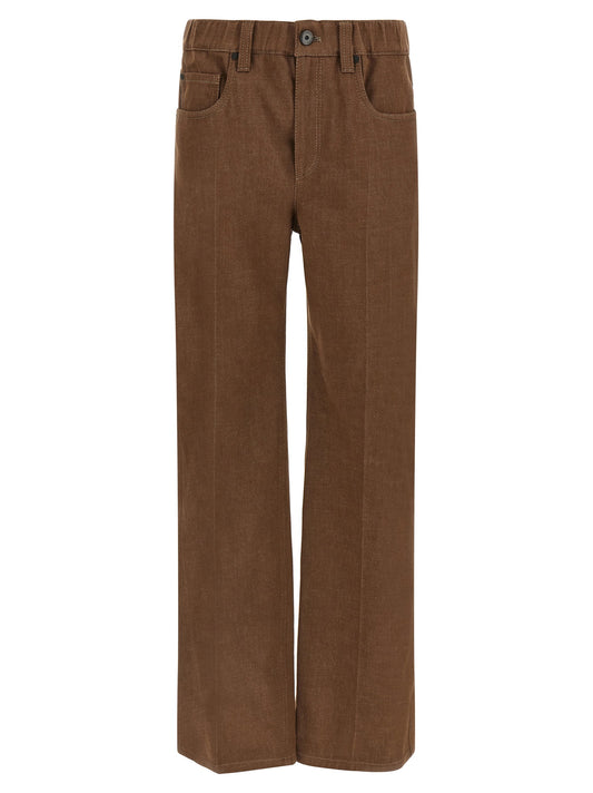 Brunello Cucinelli The Contemporary Pull-on Jeans