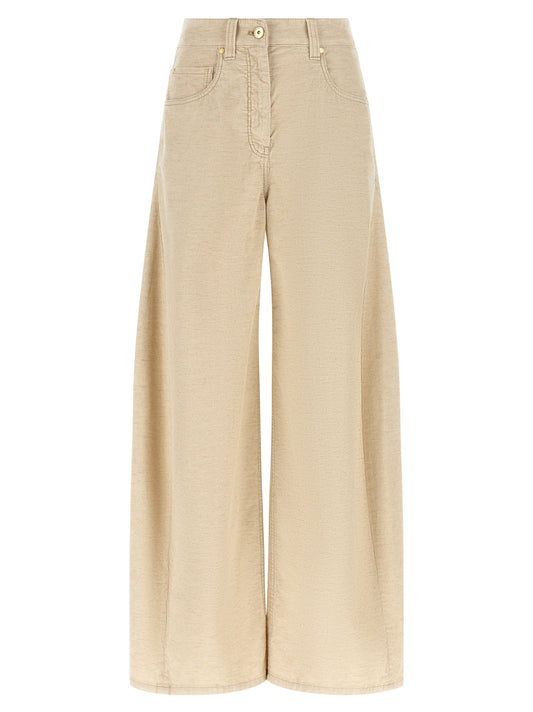 Brunello Cucinelli The Wide Barrel Pants
