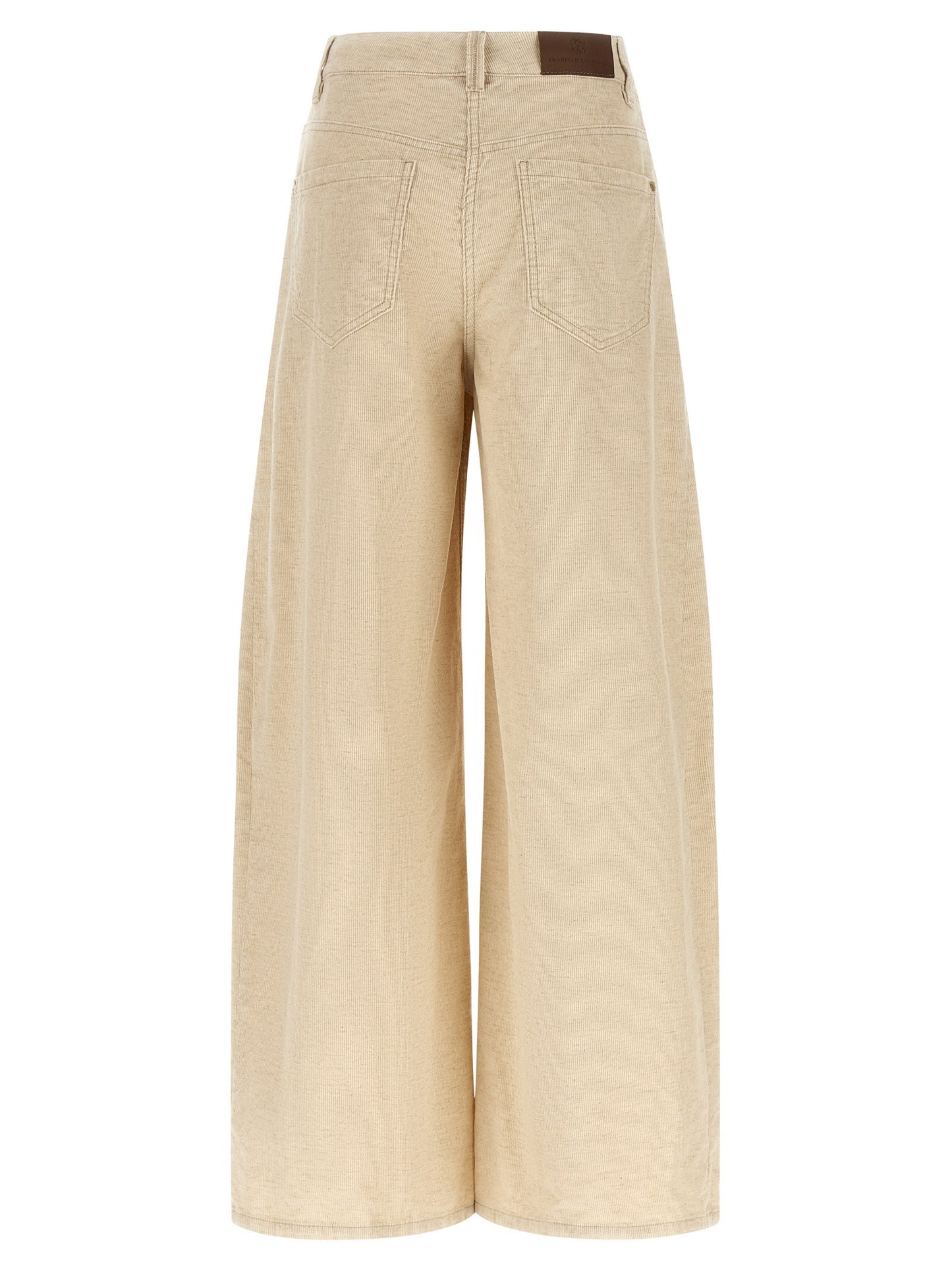 Brunello Cucinelli The Wide Barrel Pants