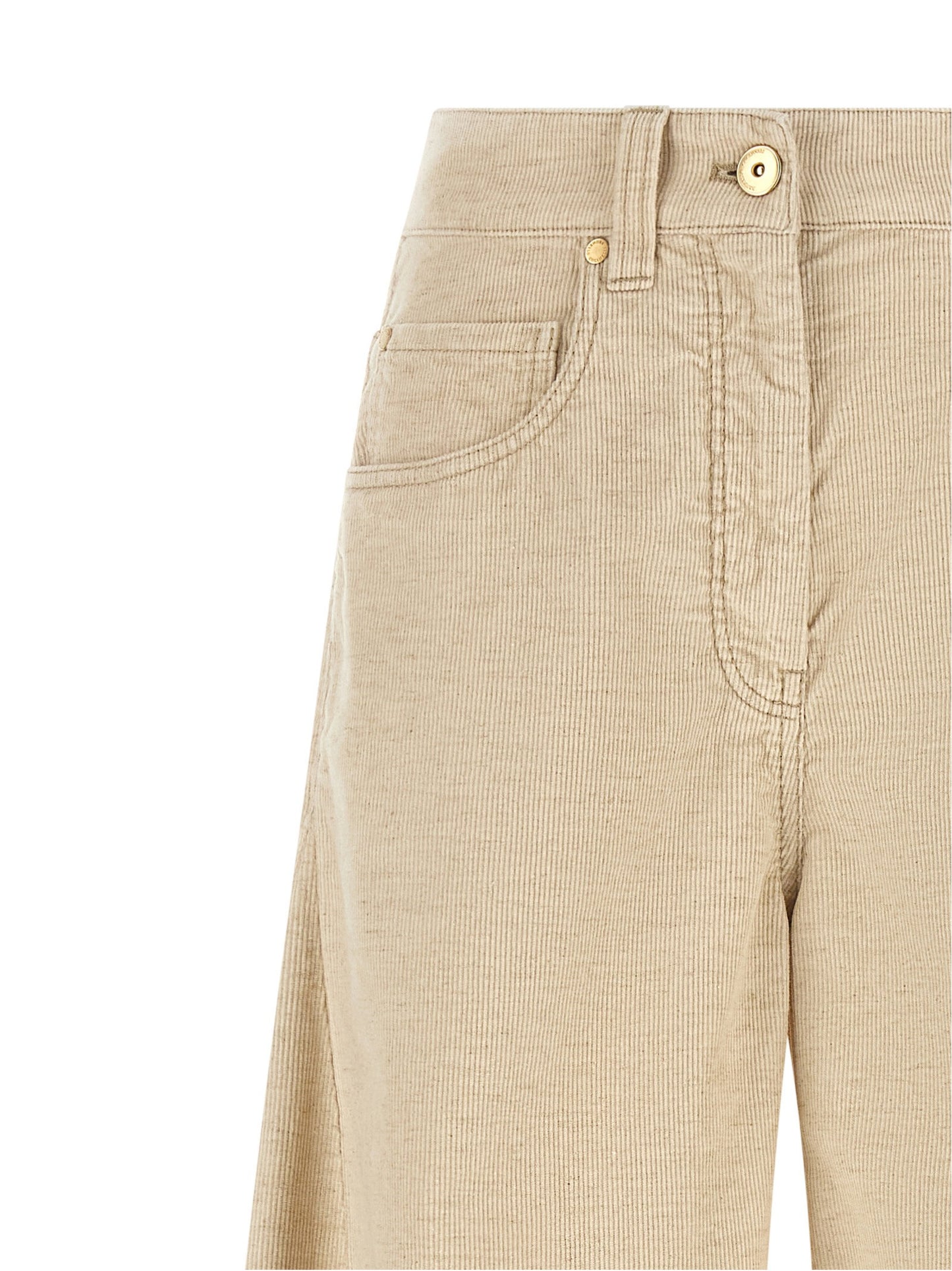 Brunello Cucinelli The Wide Barrel Pants