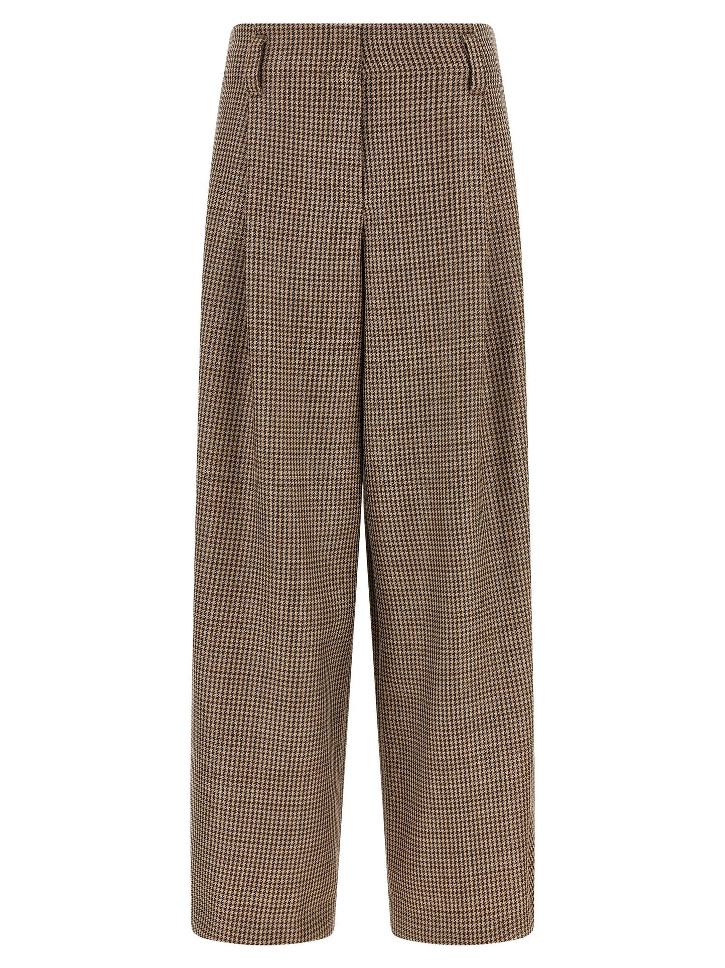 Brunello Cucinelli Prince Of Wales Lamé Pants