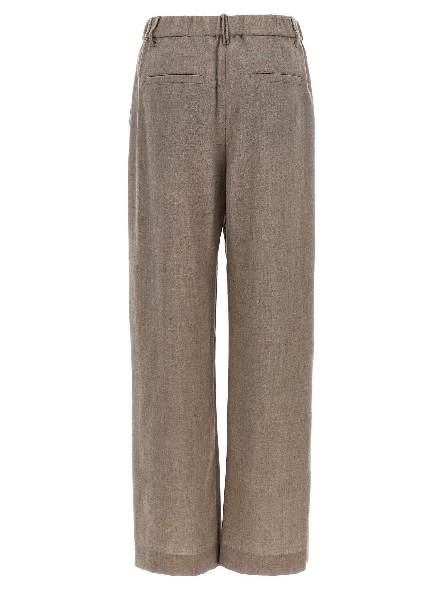Brunello Cucinelli Light Pants With Pleats