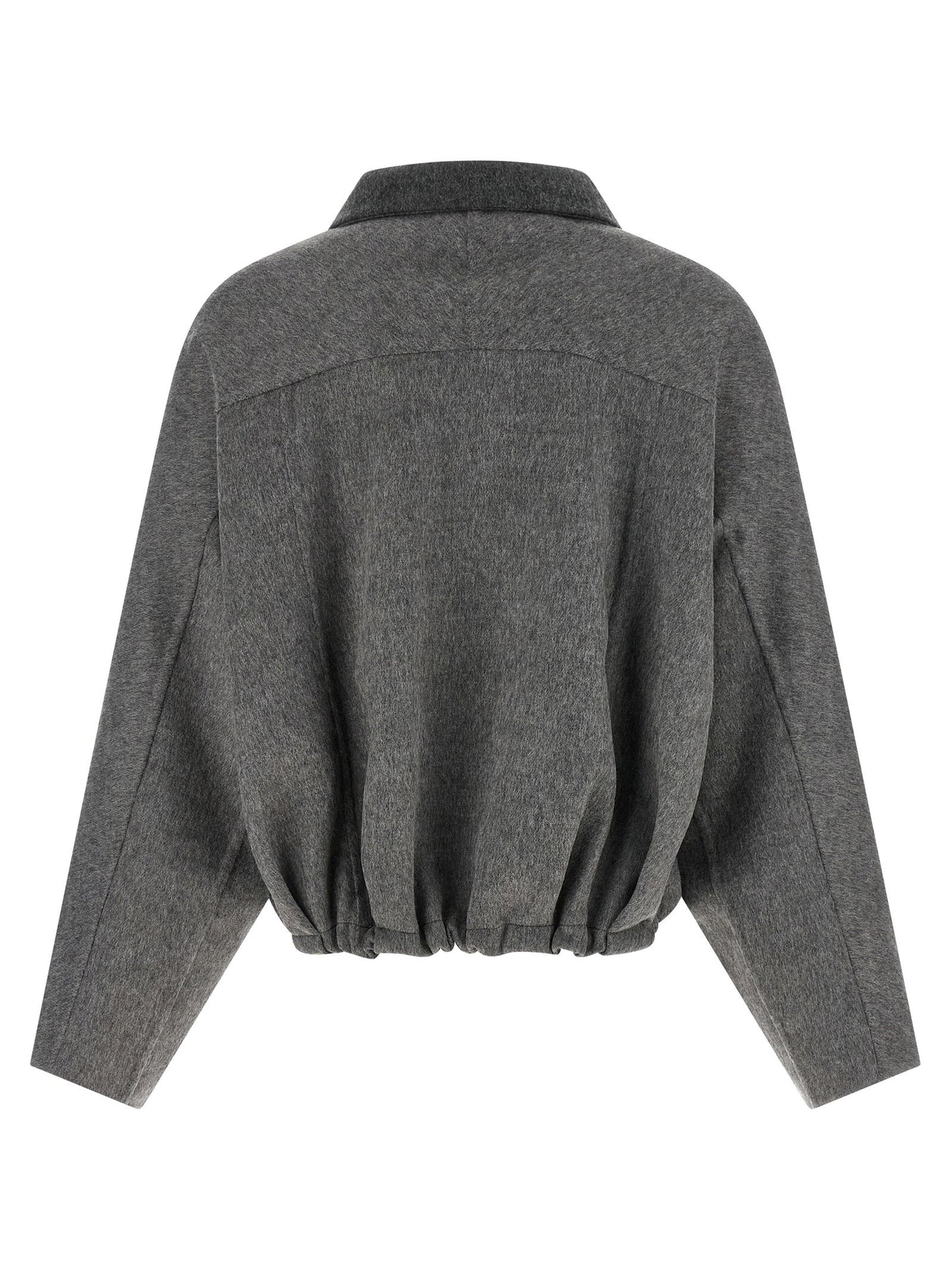 Brunello Cucinelli Shiny Zipper Pull Jacket
