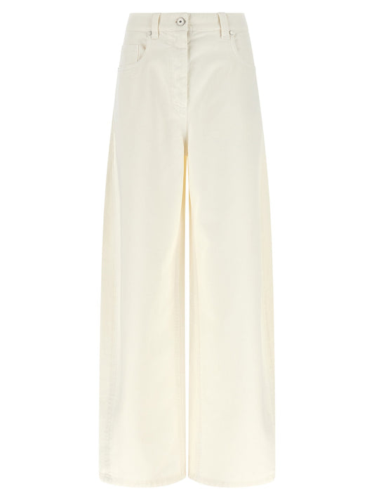 Brunello Cucinelli The Wide Barrel Jeans