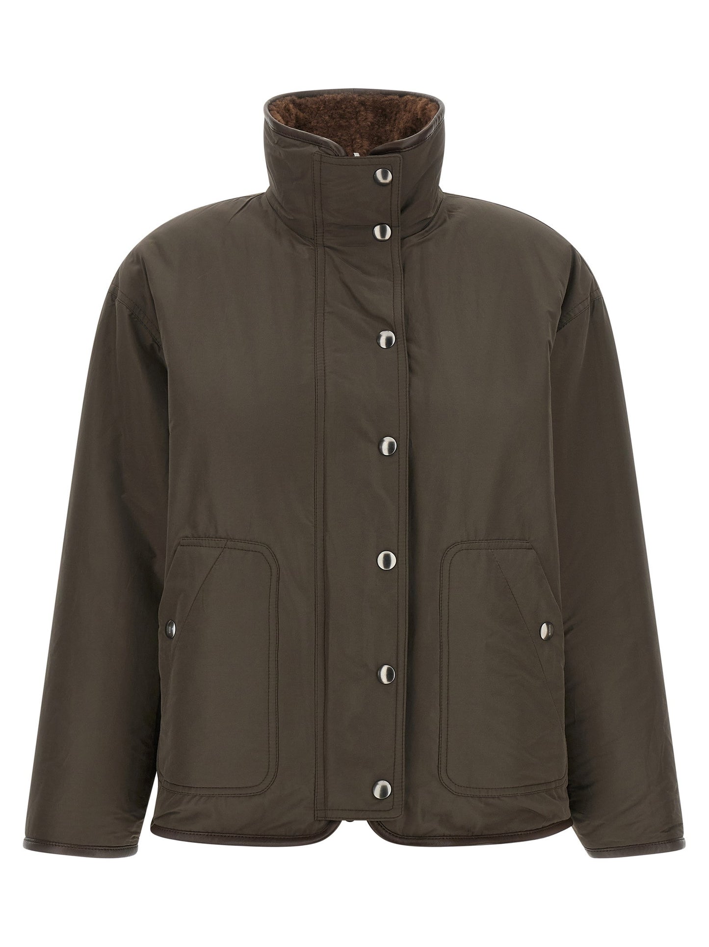 Brunello Cucinelli Fuzzy Reversible Jacket