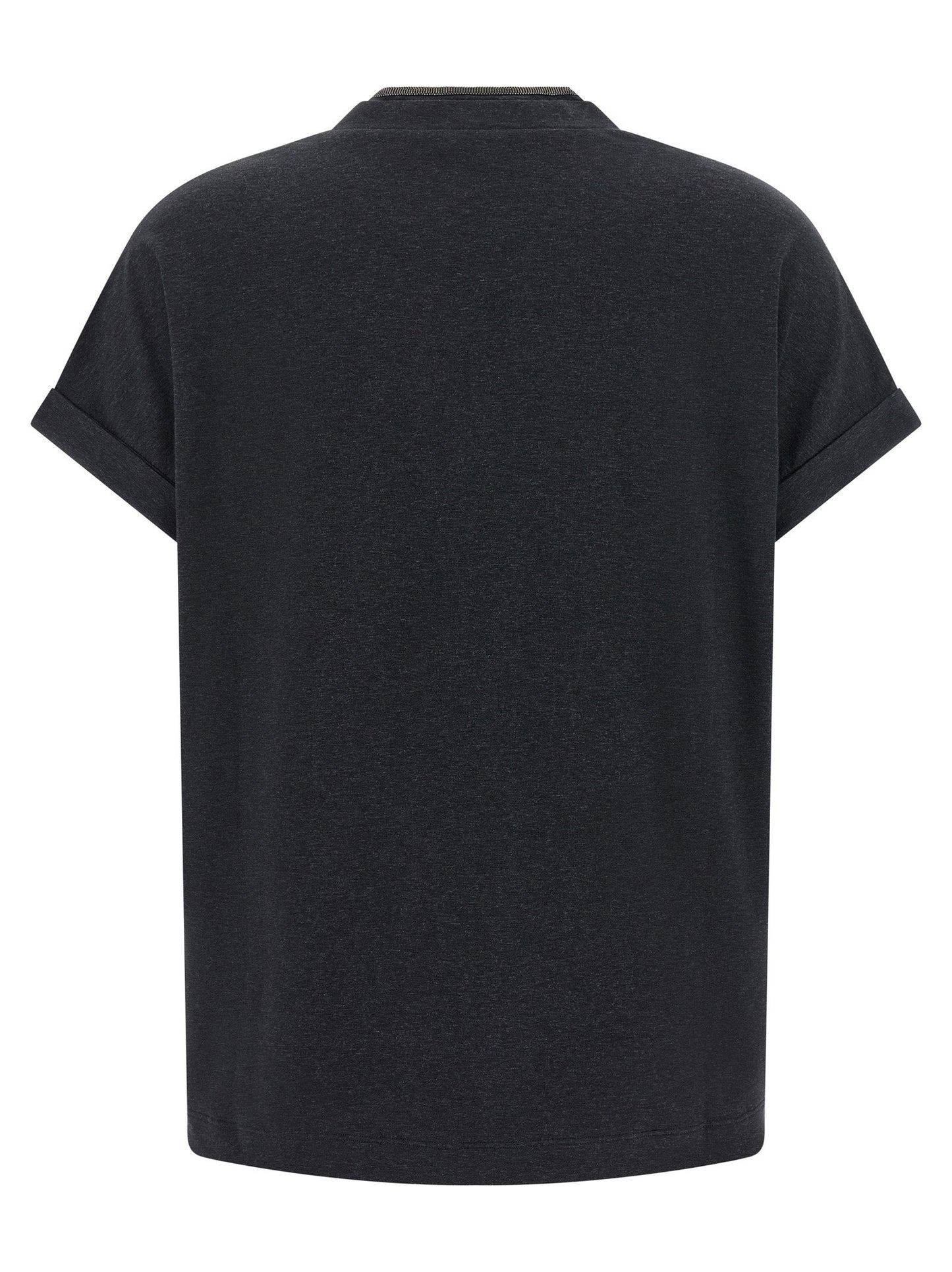 Brunello Cucinelli Shiny Trims T-shirt