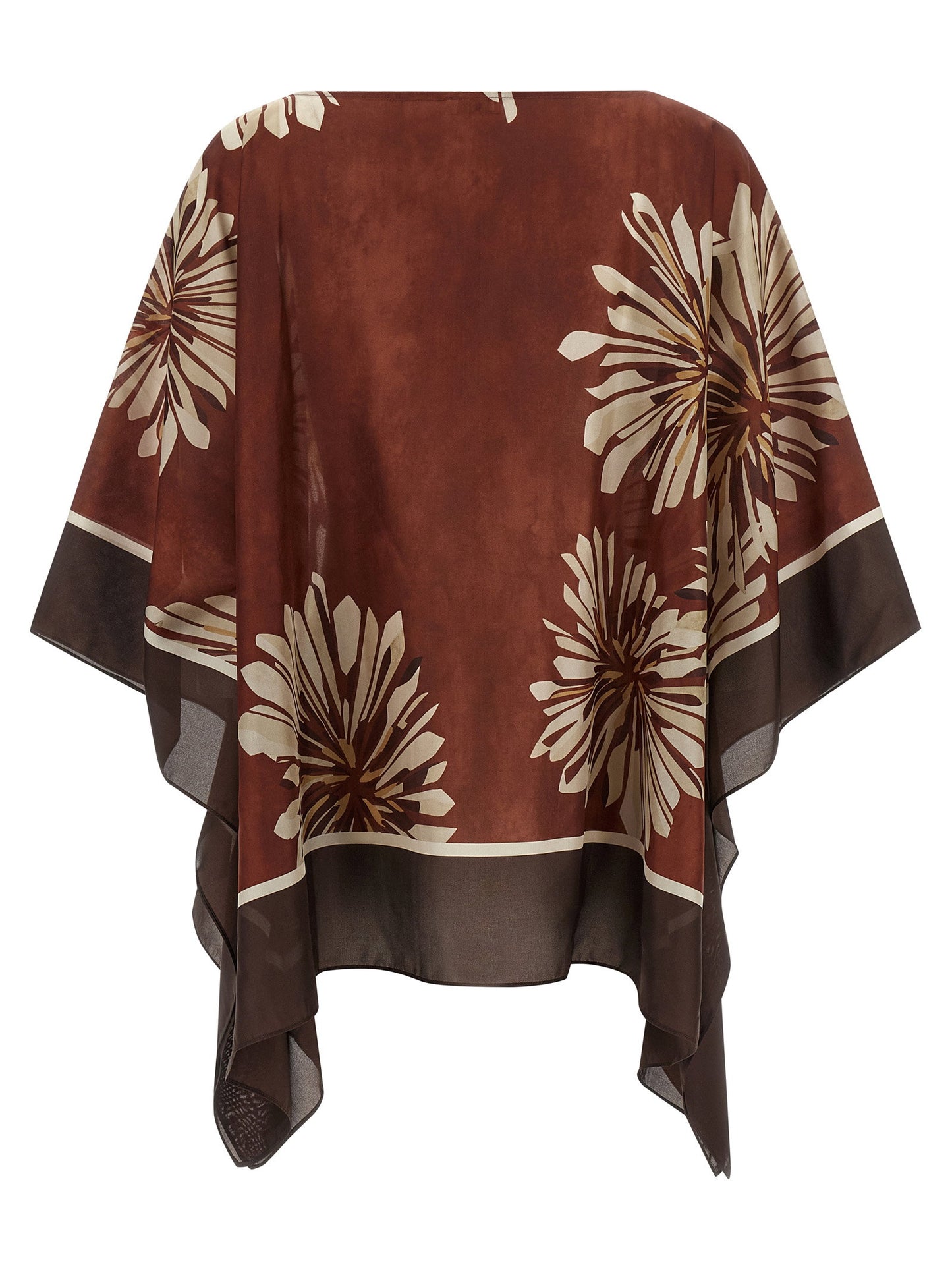 Brunello Cucinelli Silk Scarf Blouse