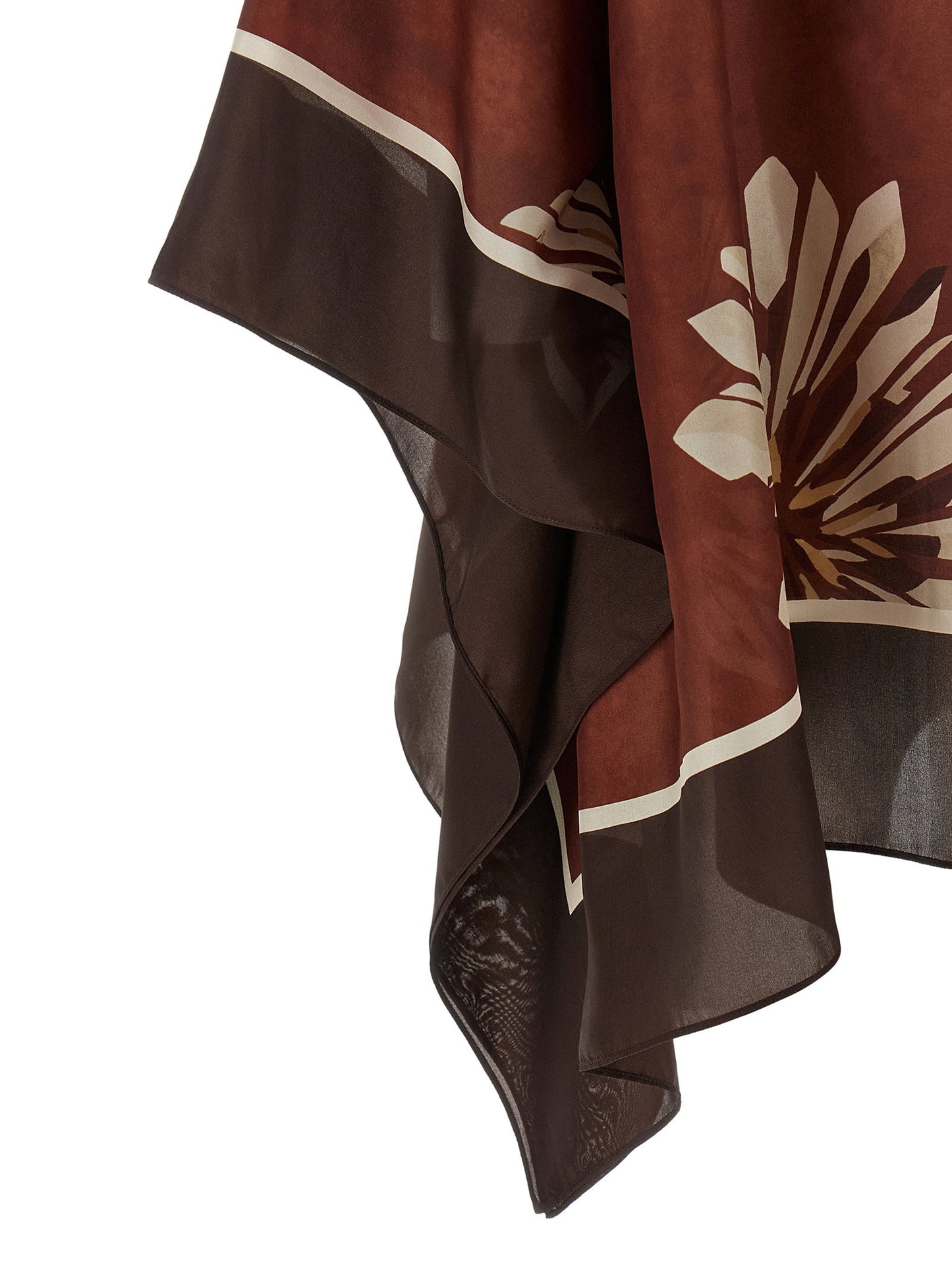 Brunello Cucinelli Silk Scarf Blouse