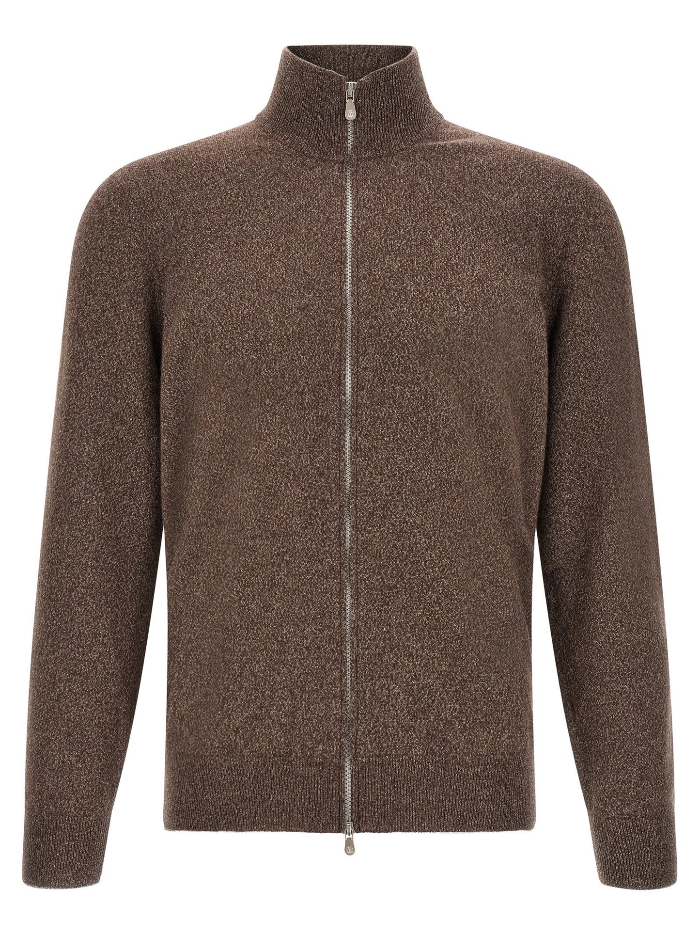 Brunello Cucinelli High Neck Cardigan With Zip