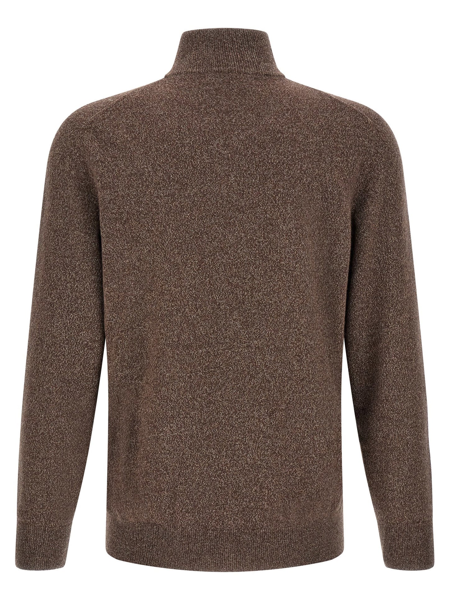 Brunello Cucinelli High Neck Cardigan With Zip