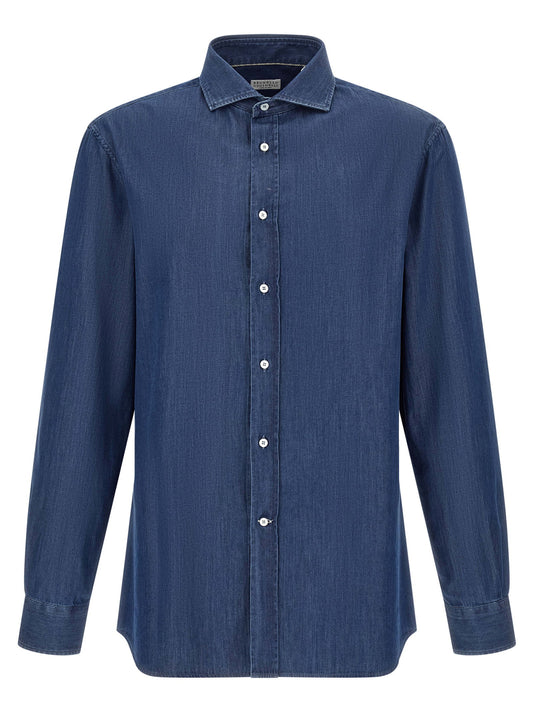 Brunello Cucinelli Denim Shirt