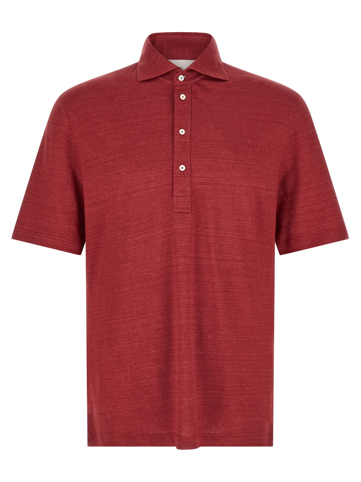 Brunello Cucinelli Polo Jersey Mélange