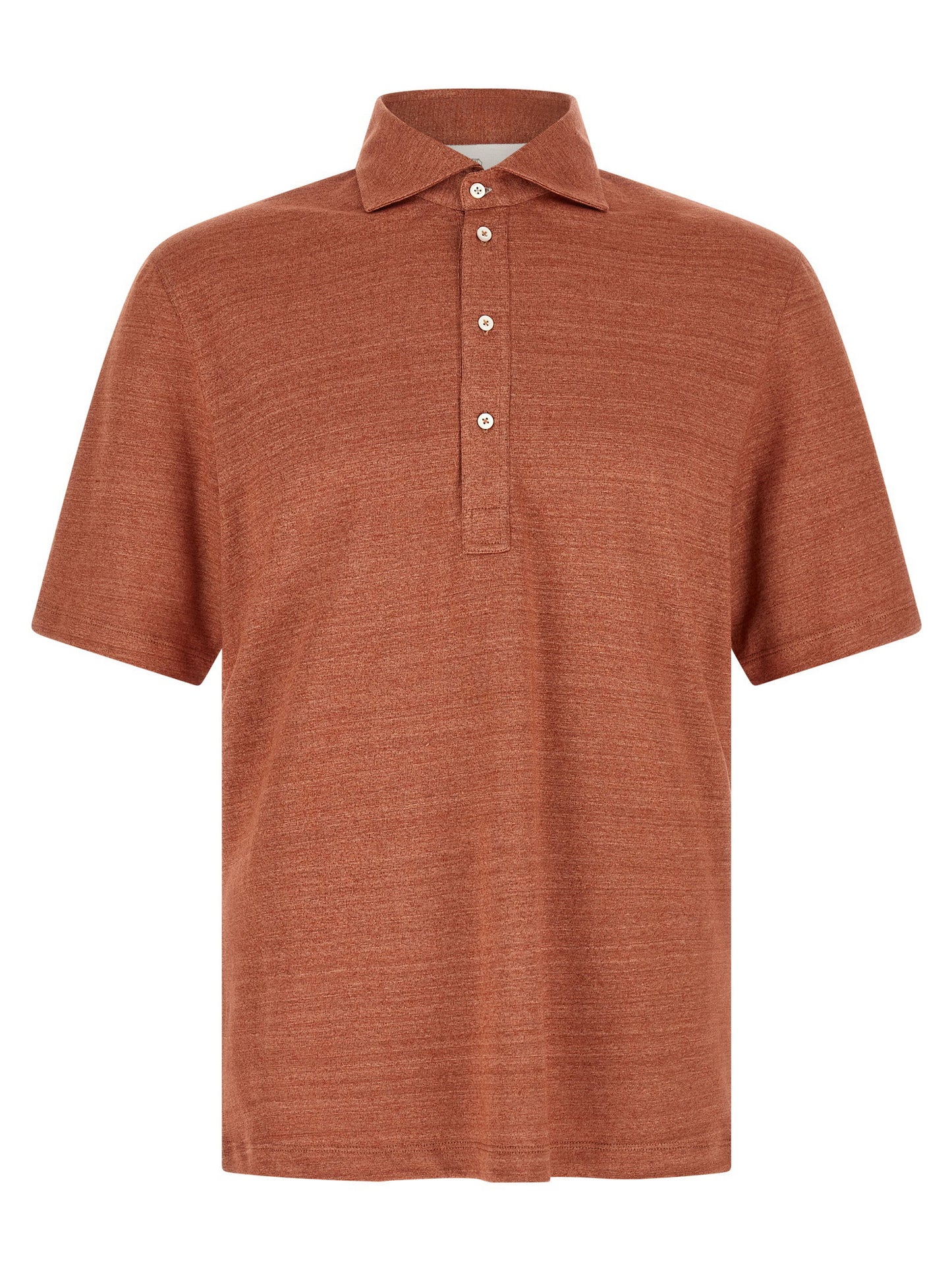 Brunello Cucinelli Polo Jersey Mélange