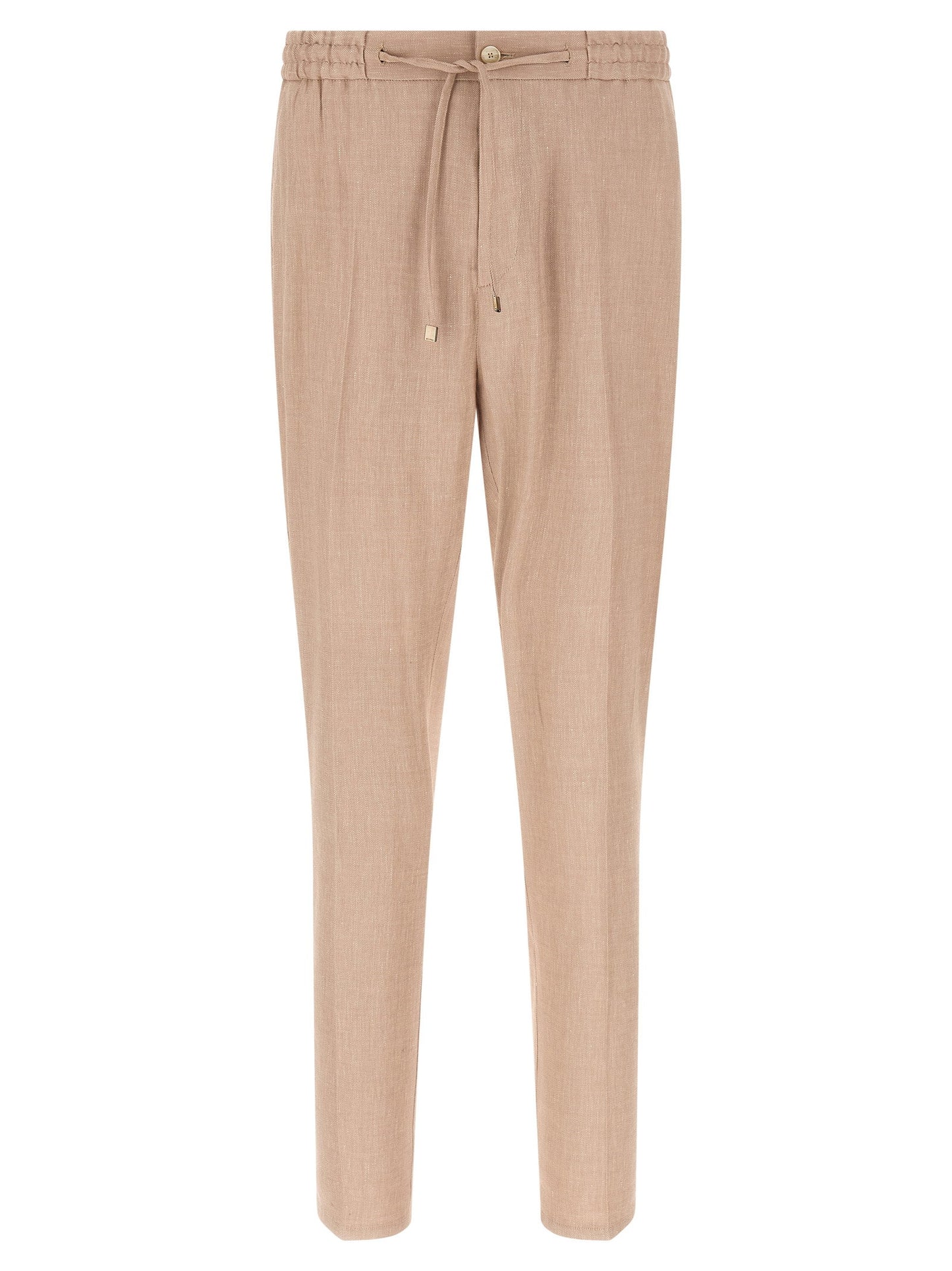 Etro Flamed Linen Joggers