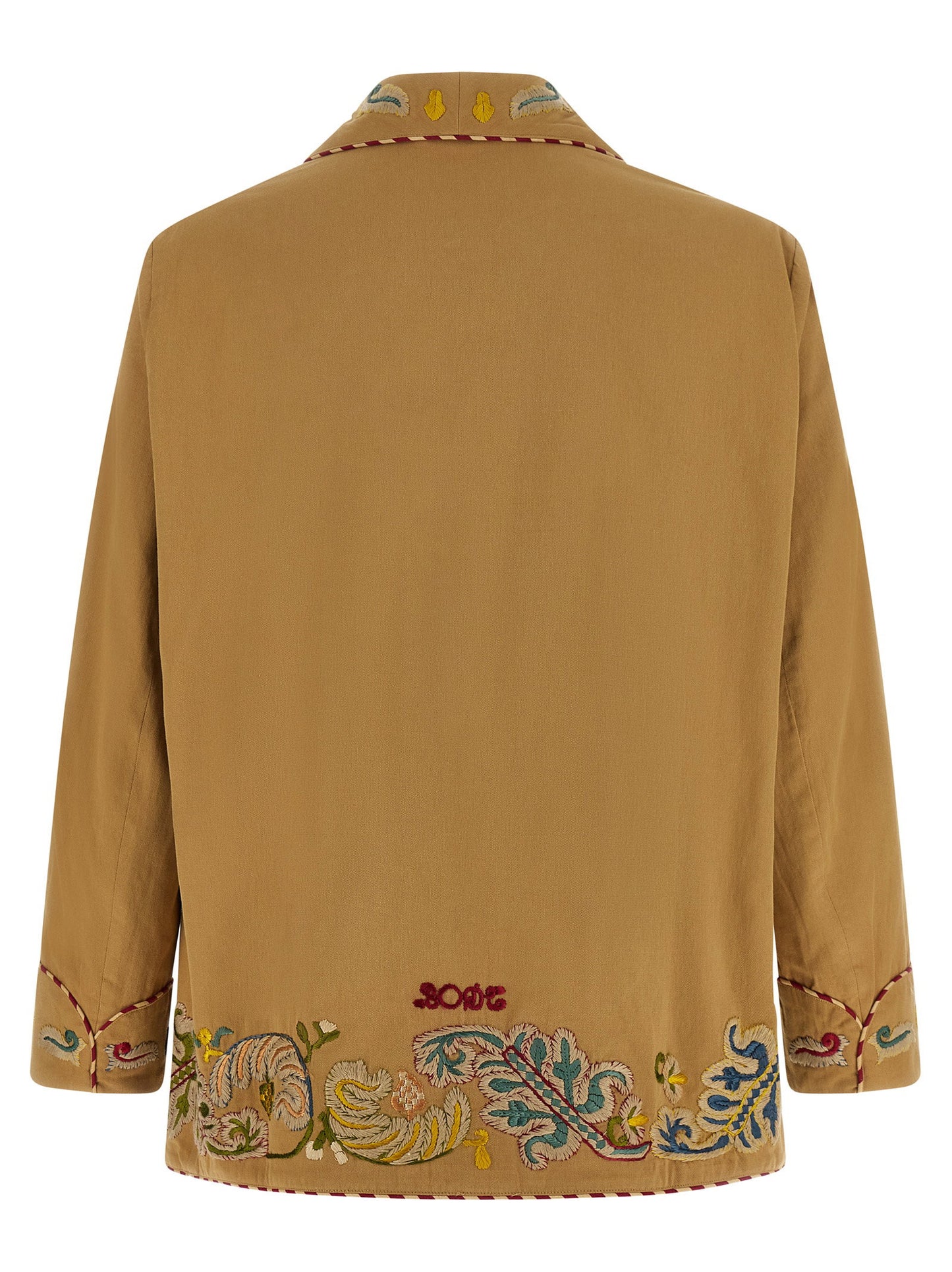 Bode Feather Runner Smoking Blazer