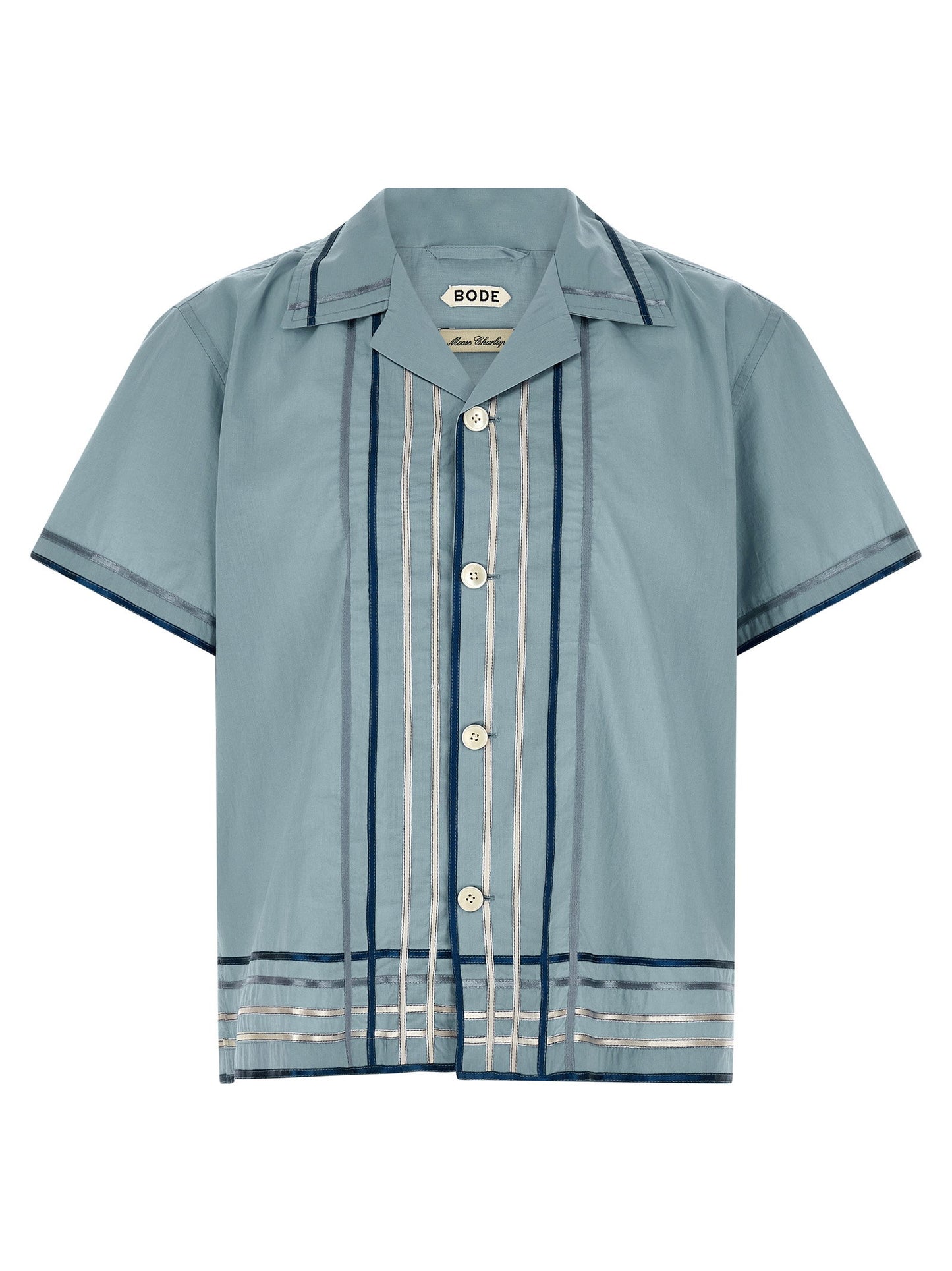 Bode Ribbon Plaid Shirt