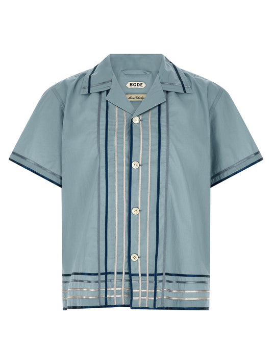 Bode Ribbon Plaid Shirt