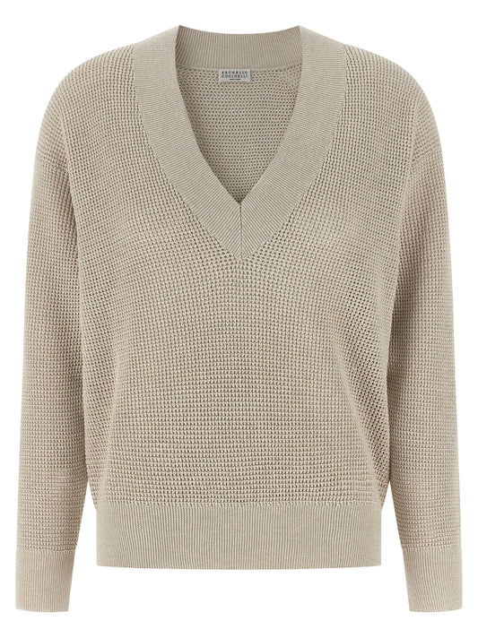 Brunello Cucinelli Openwork Sweater