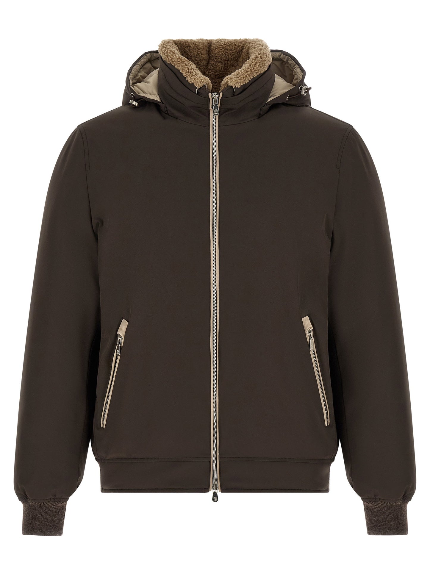 Brunello Cucinelli Detachable Hood Down Jacket