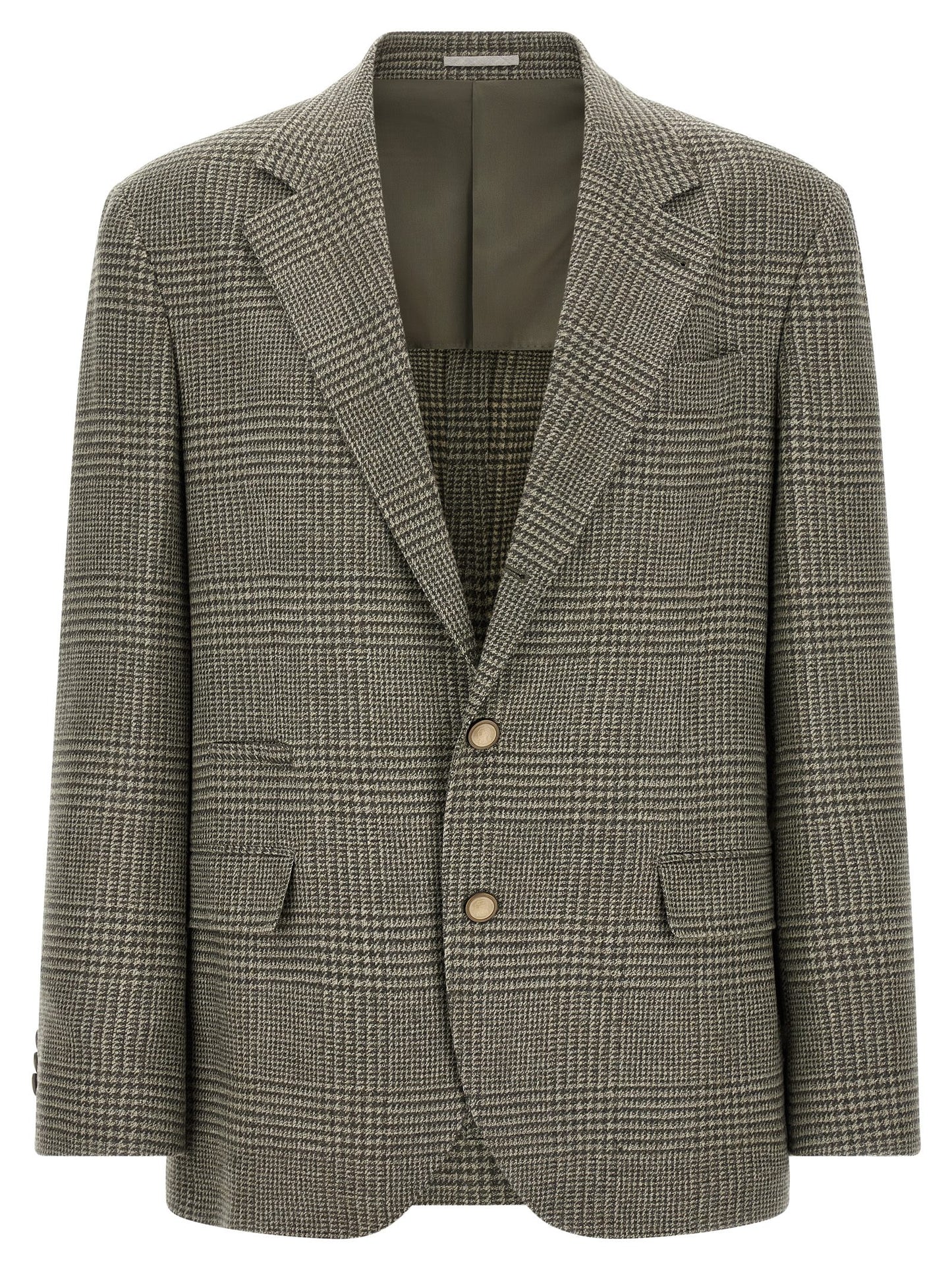 Brunello Cucinelli Prince Of Wales Blazer