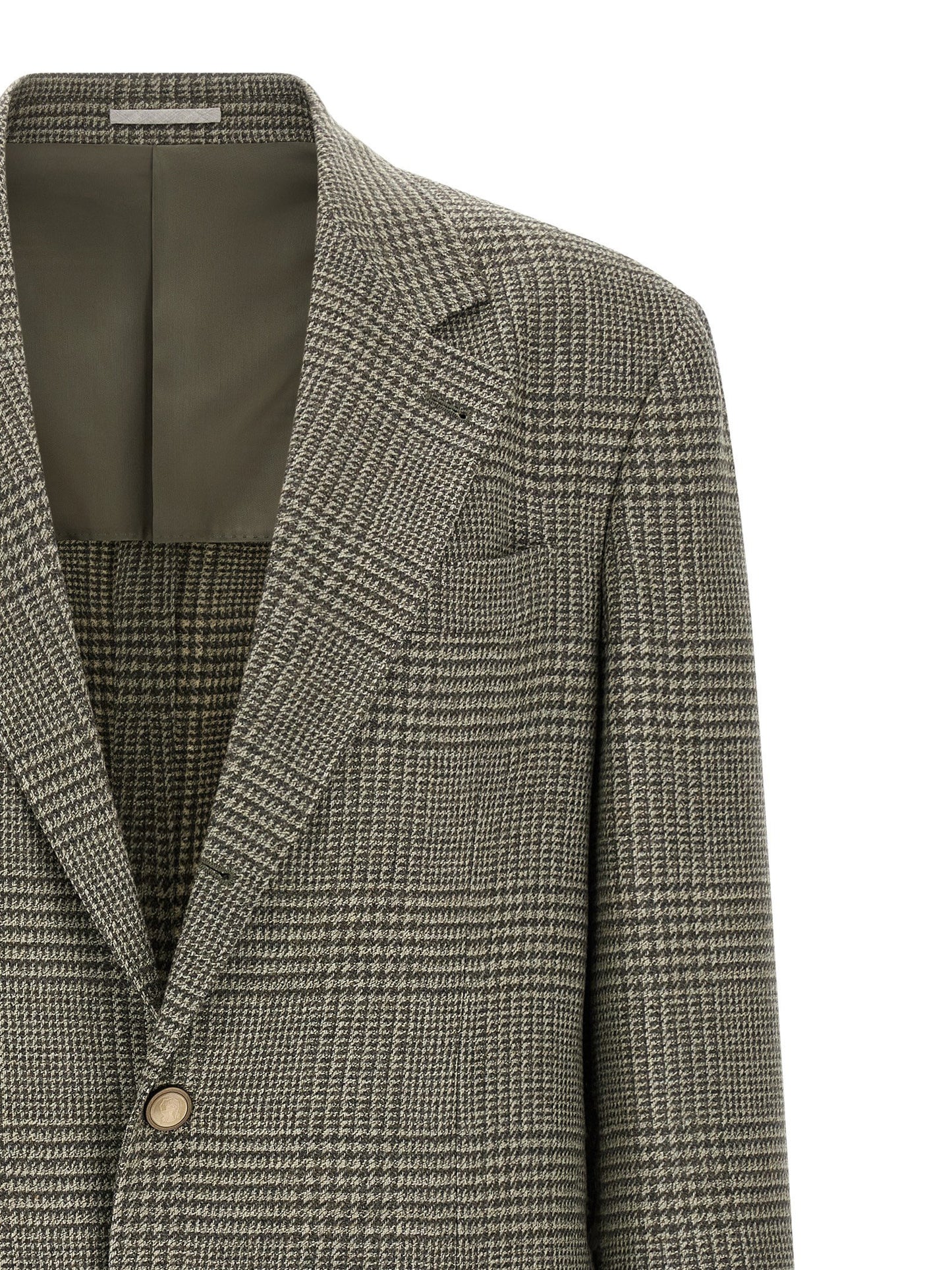 Brunello Cucinelli Prince Of Wales Blazer