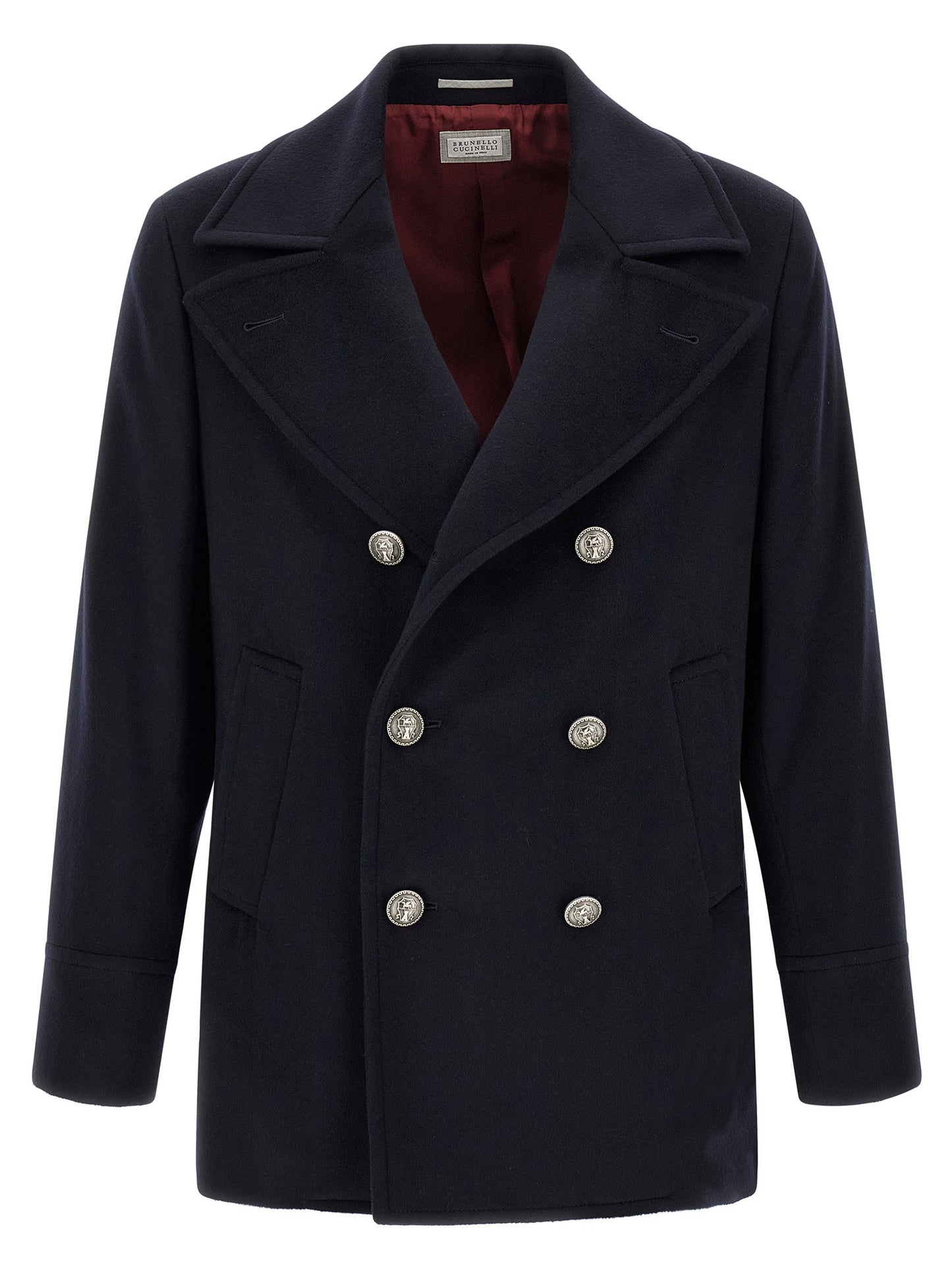 Brunello Cucinelli Peacoat Coat