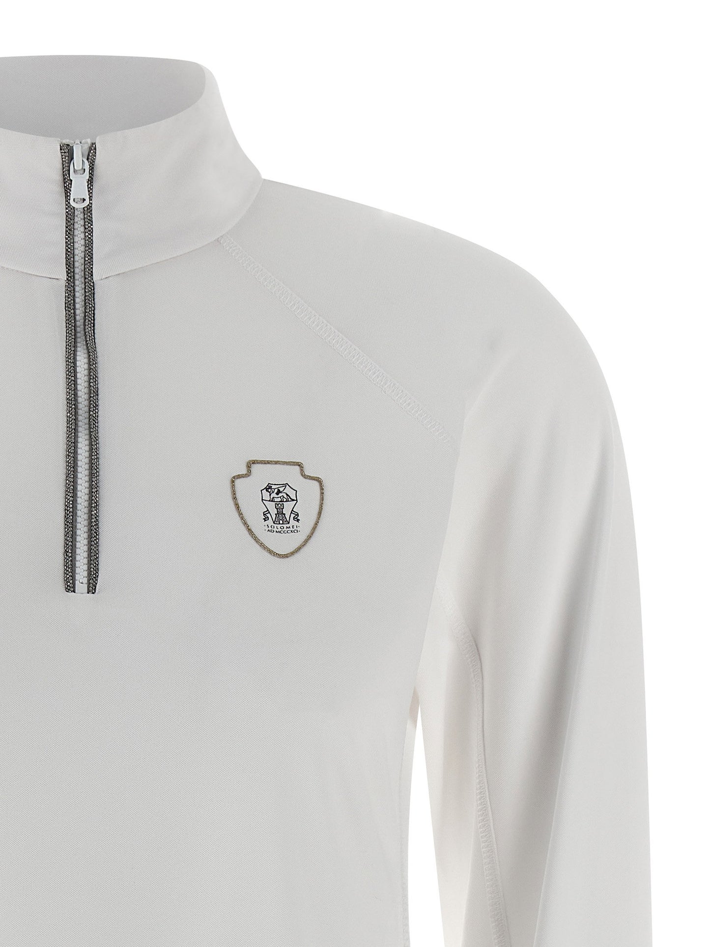 Brunello Cucinelli Precious Half Zip Sweater