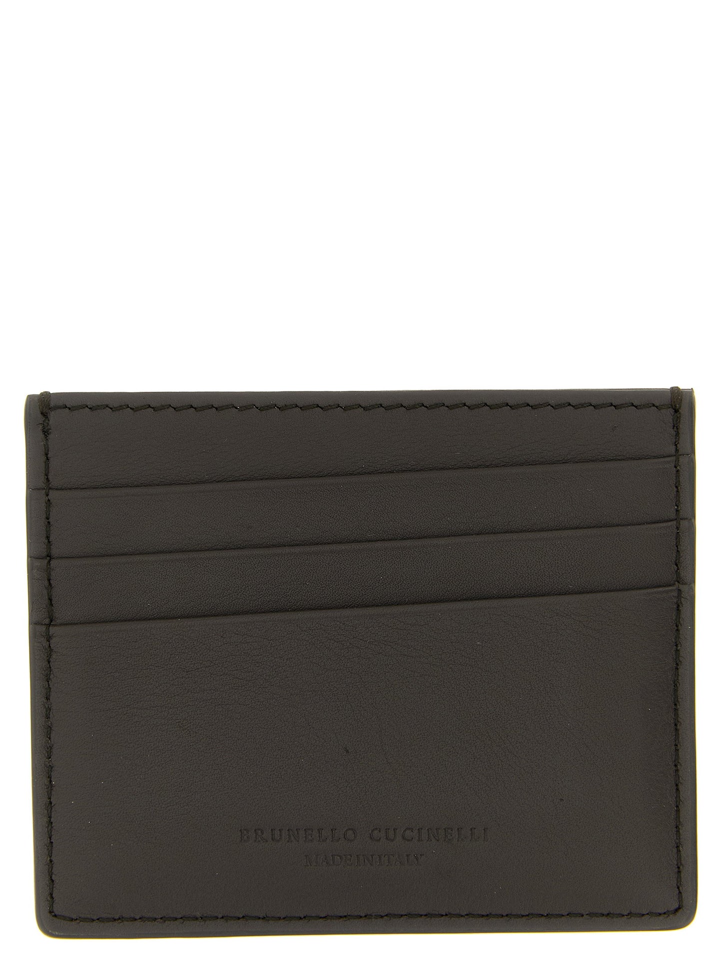 Brunello Cucinelli Logo Card Holder