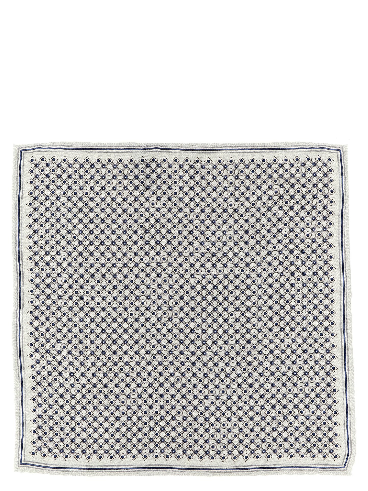Brunello Cucinelli Double Face Silk Pocket Clutch Bag