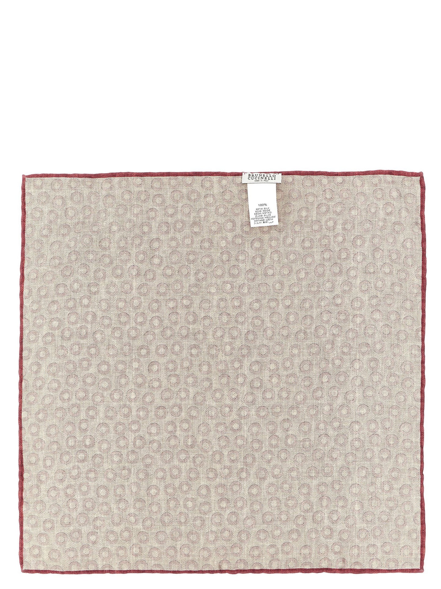 Brunello Cucinelli Polka Dot Pocket Clutch Bag