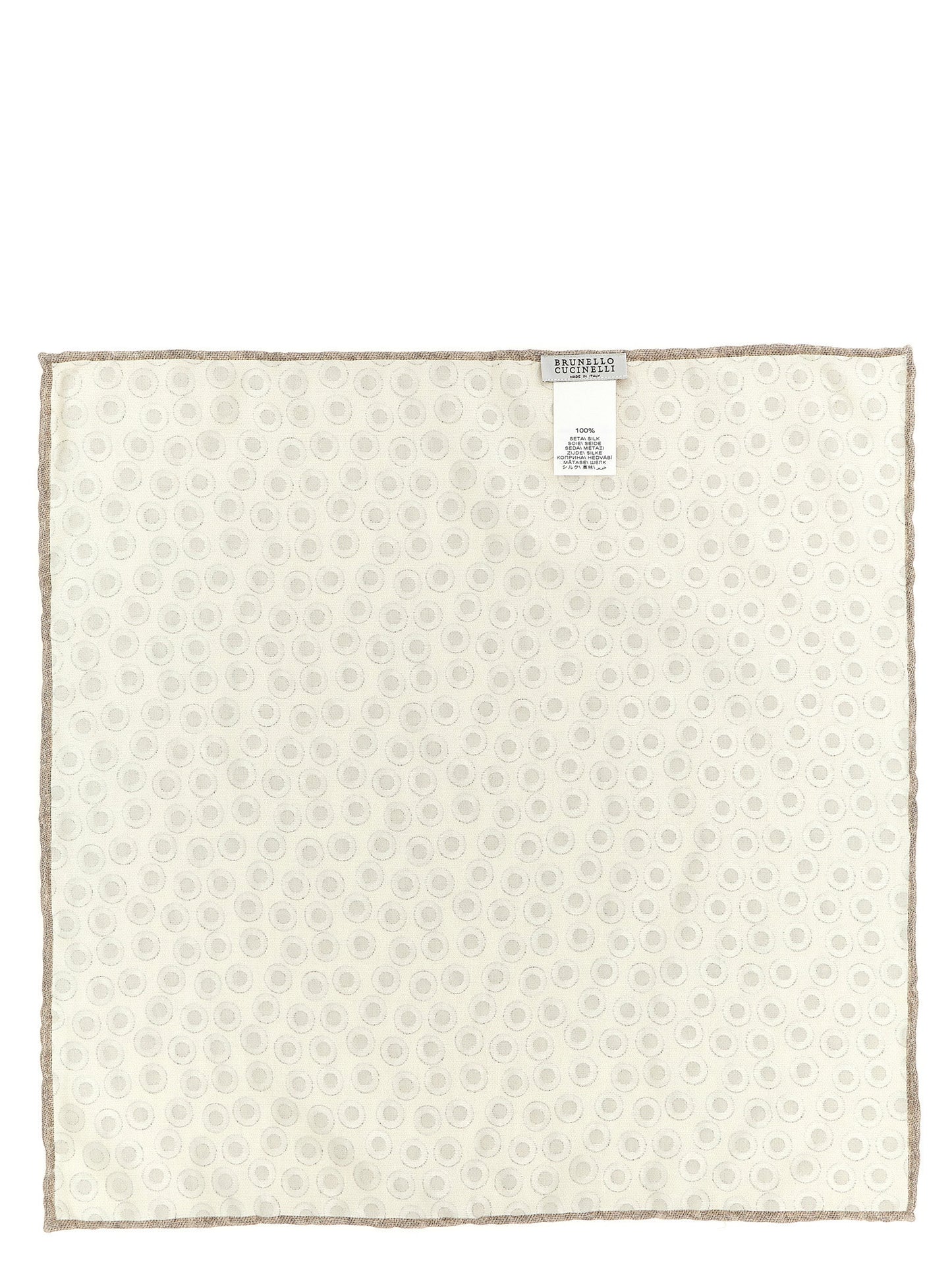 Brunello Cucinelli Polka Dot Pocket Clutch Bag