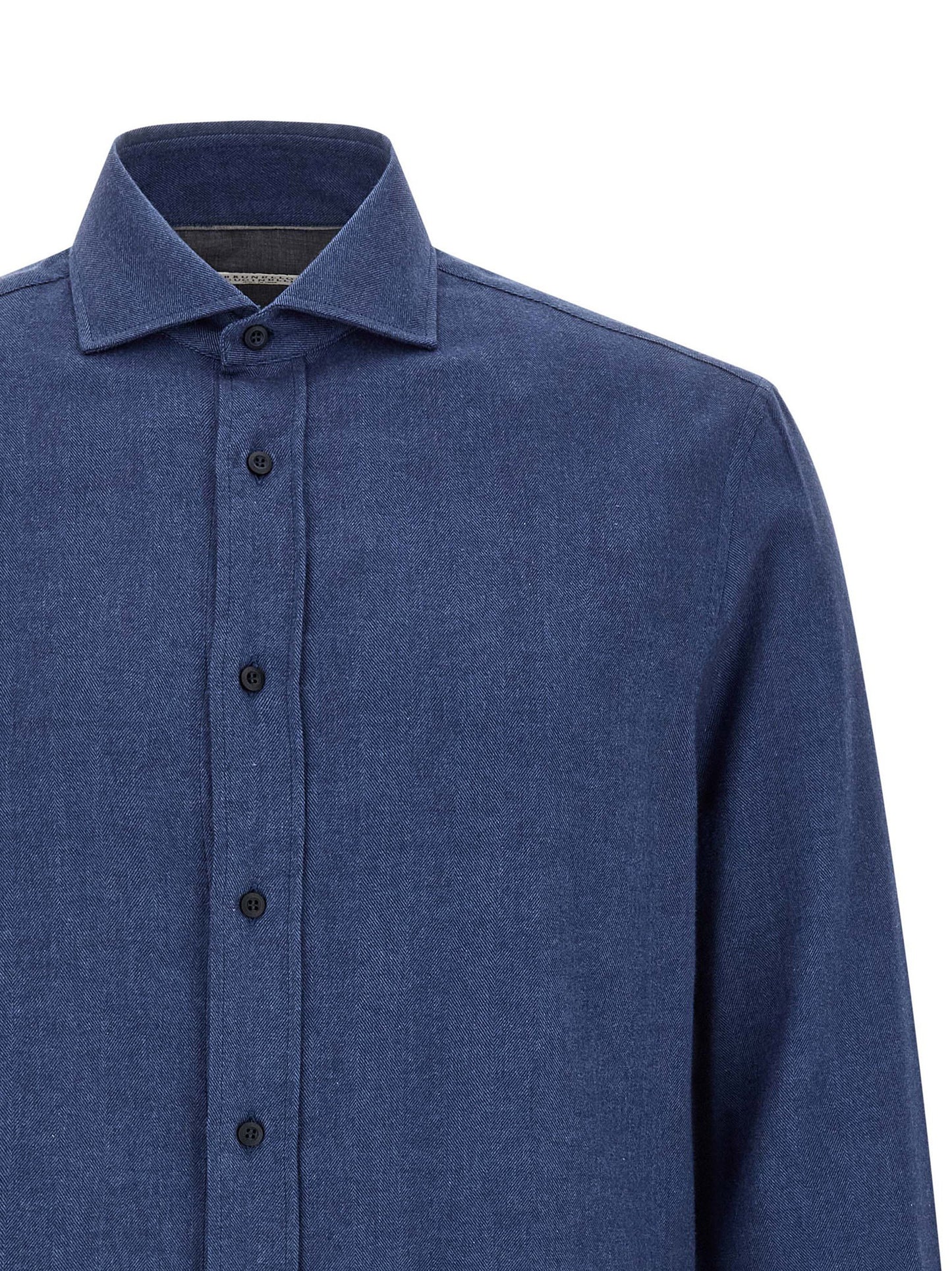Brunello Cucinelli Herringbone Shirt