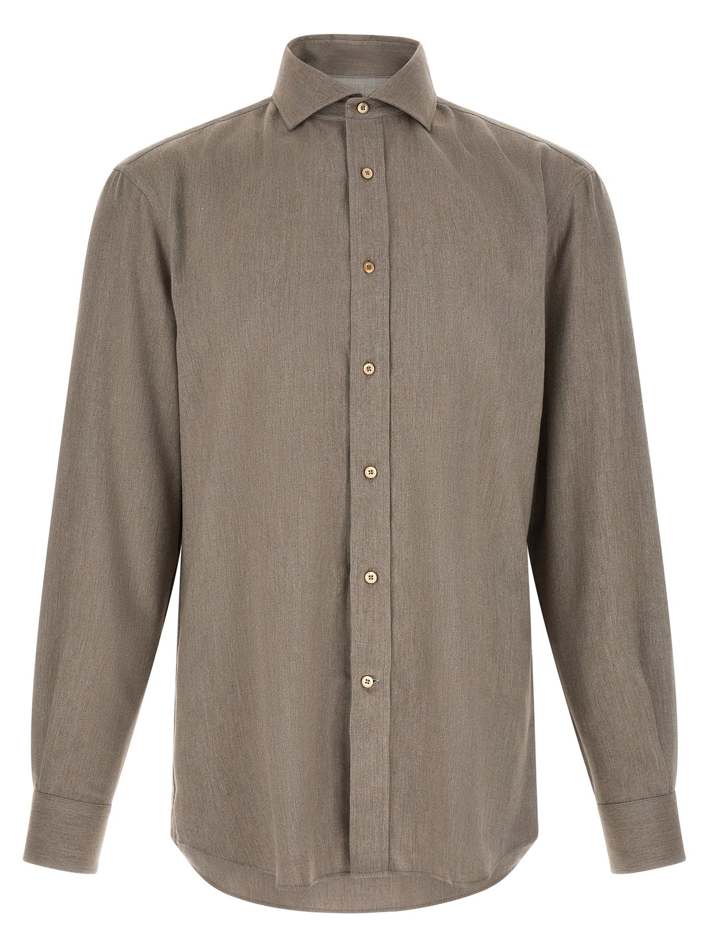 Brunello Cucinelli Herringbone Shirt
