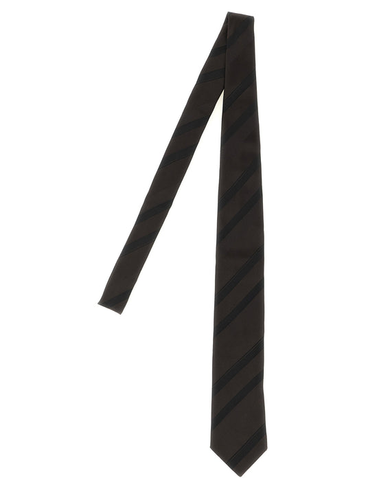 Brunello Cucinelli Regimental Silk Tie