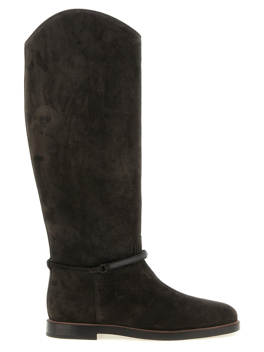 Brunello Cucinelli Suede Boots