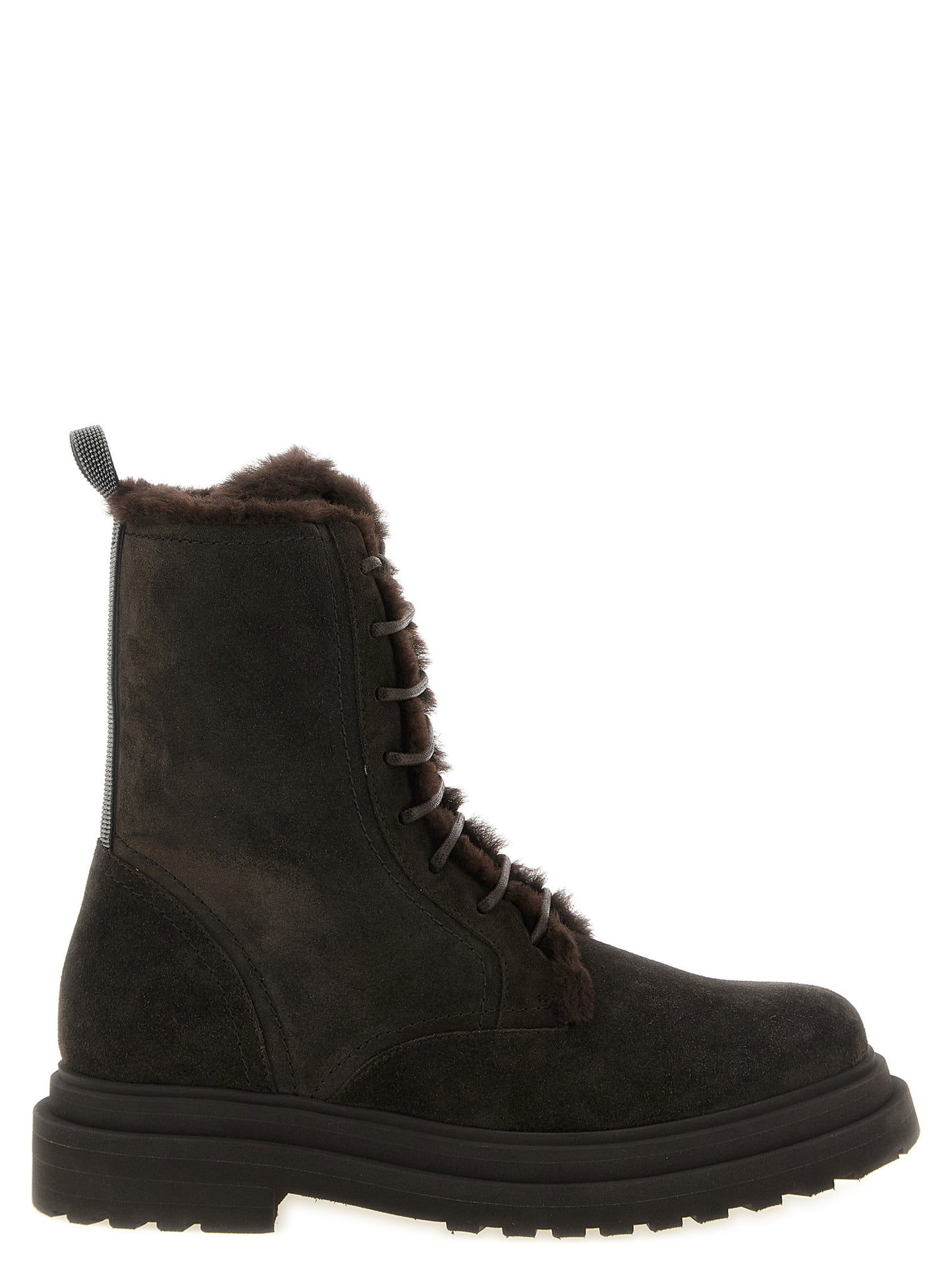 Brunello Cucinelli Precious Loop Ankle Boots