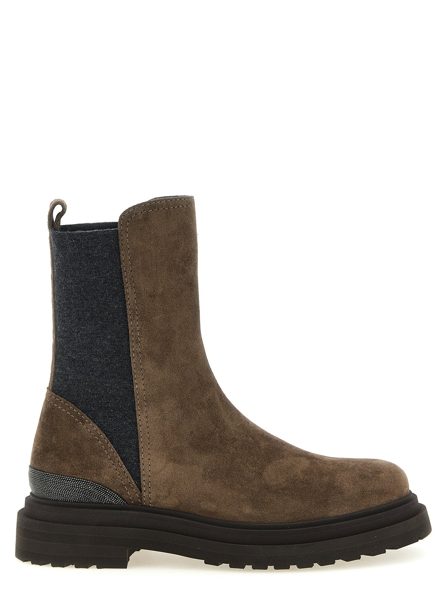 Brunello Cucinelli Precious Detail Ankle Boots
