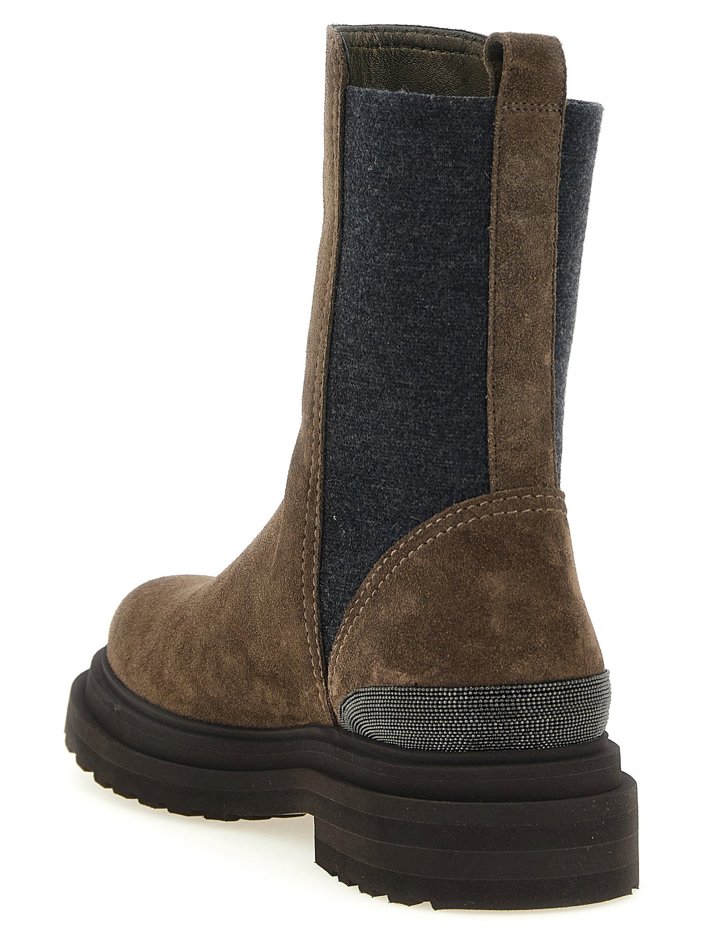 Brunello Cucinelli Precious Detail Ankle Boots