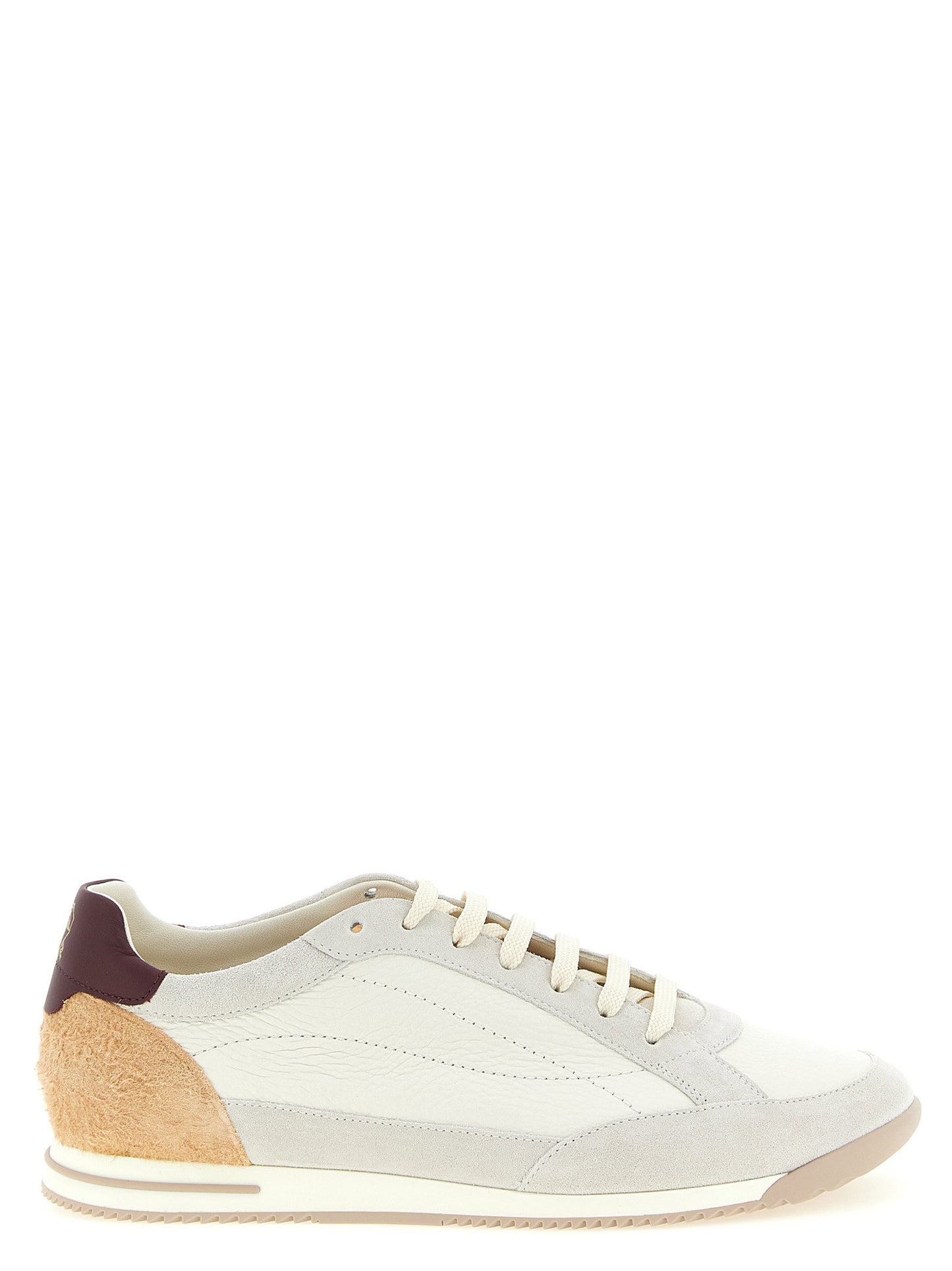 Brunello Cucinelli Deer And Suede Sneakers