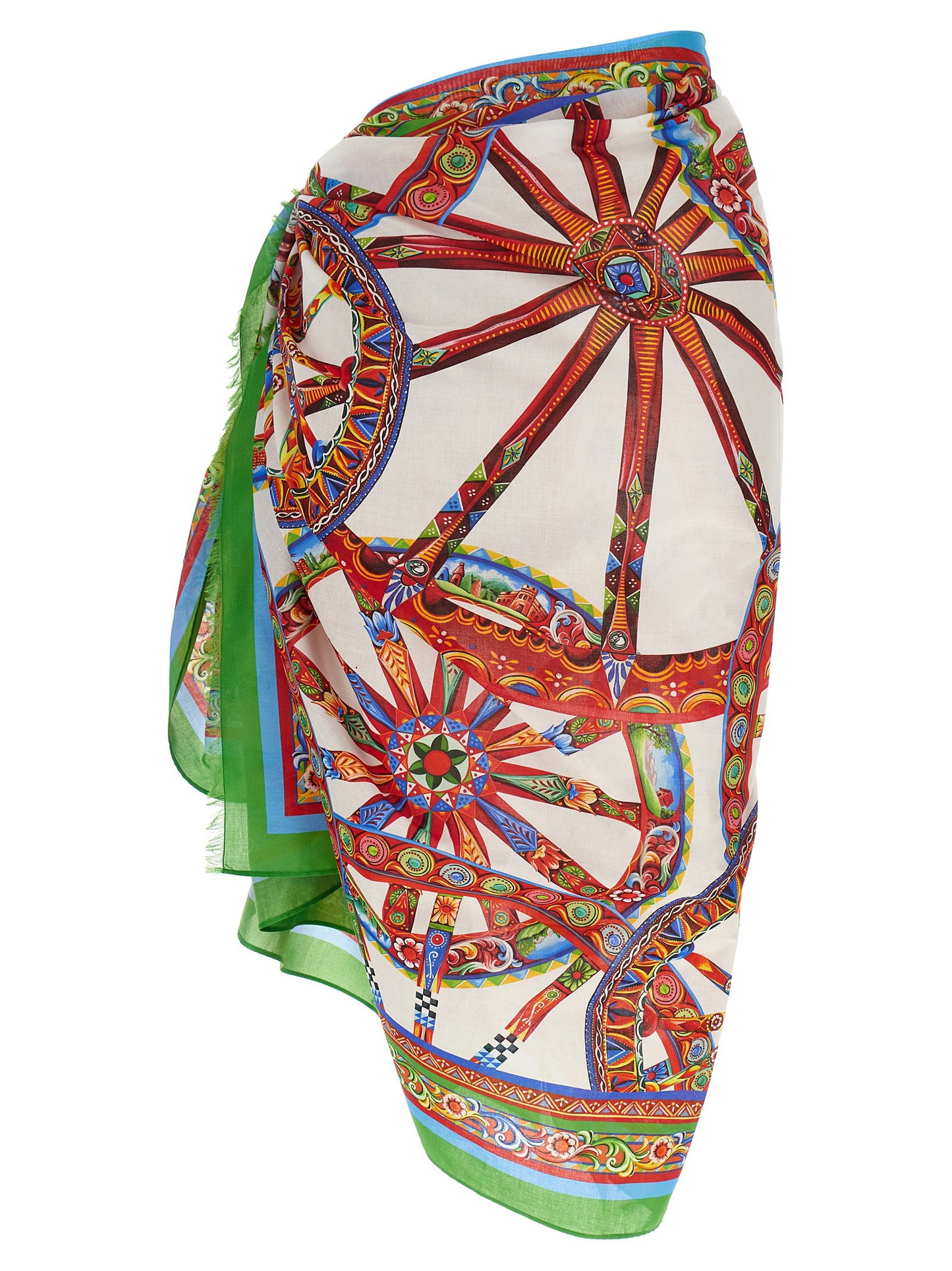 Dolce & Gabbana Carretto Sarong Skirt