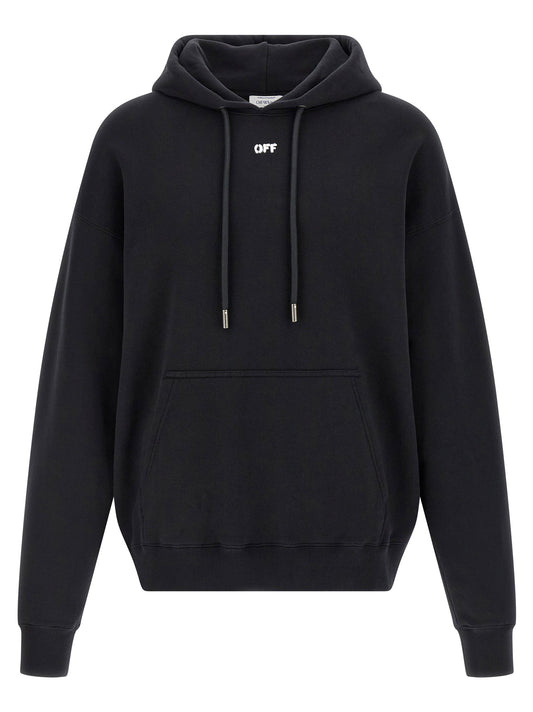Off White Paint Arrow Skate Hoodie