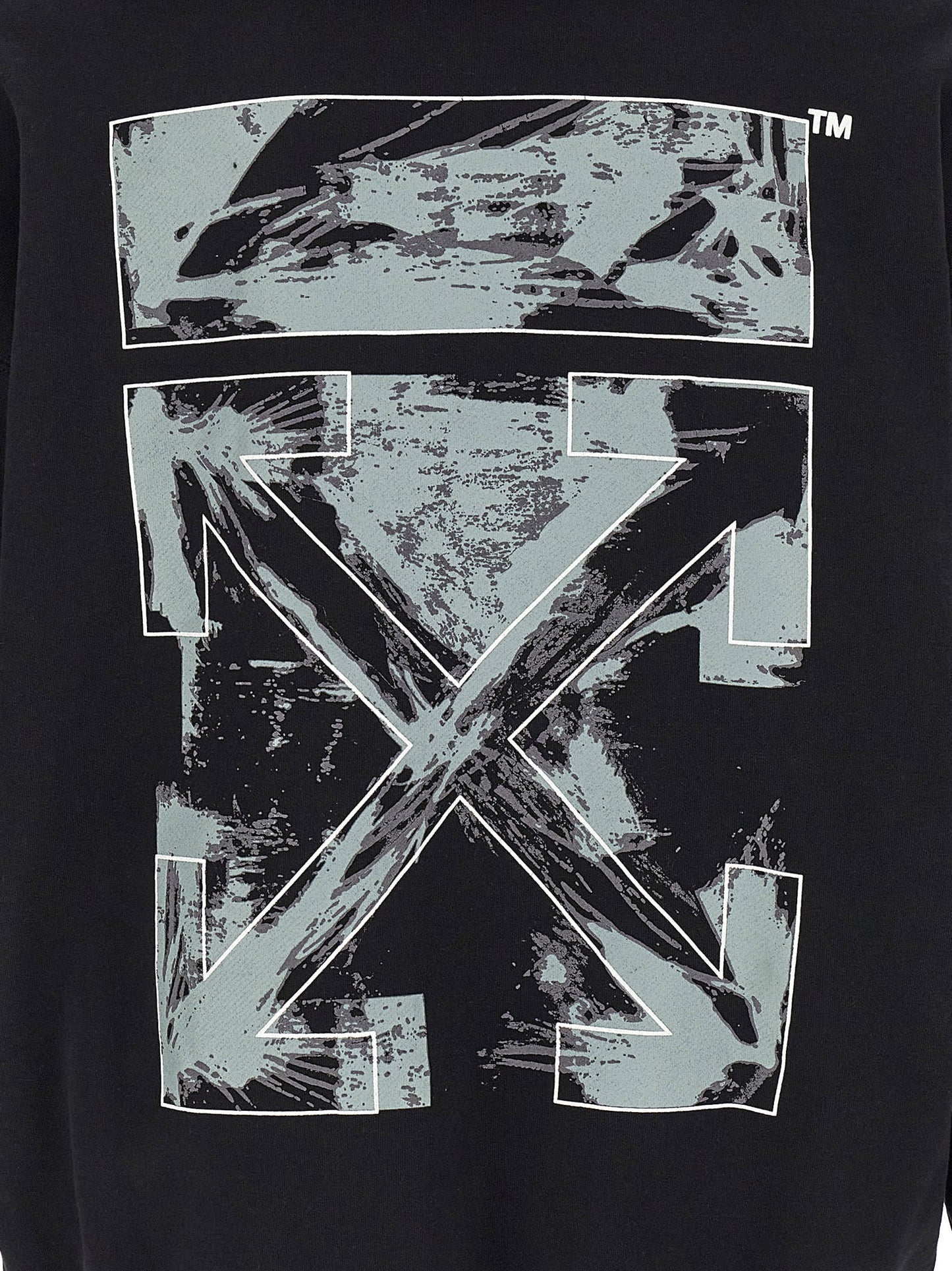 Off White Paint Arrow Skate Hoodie