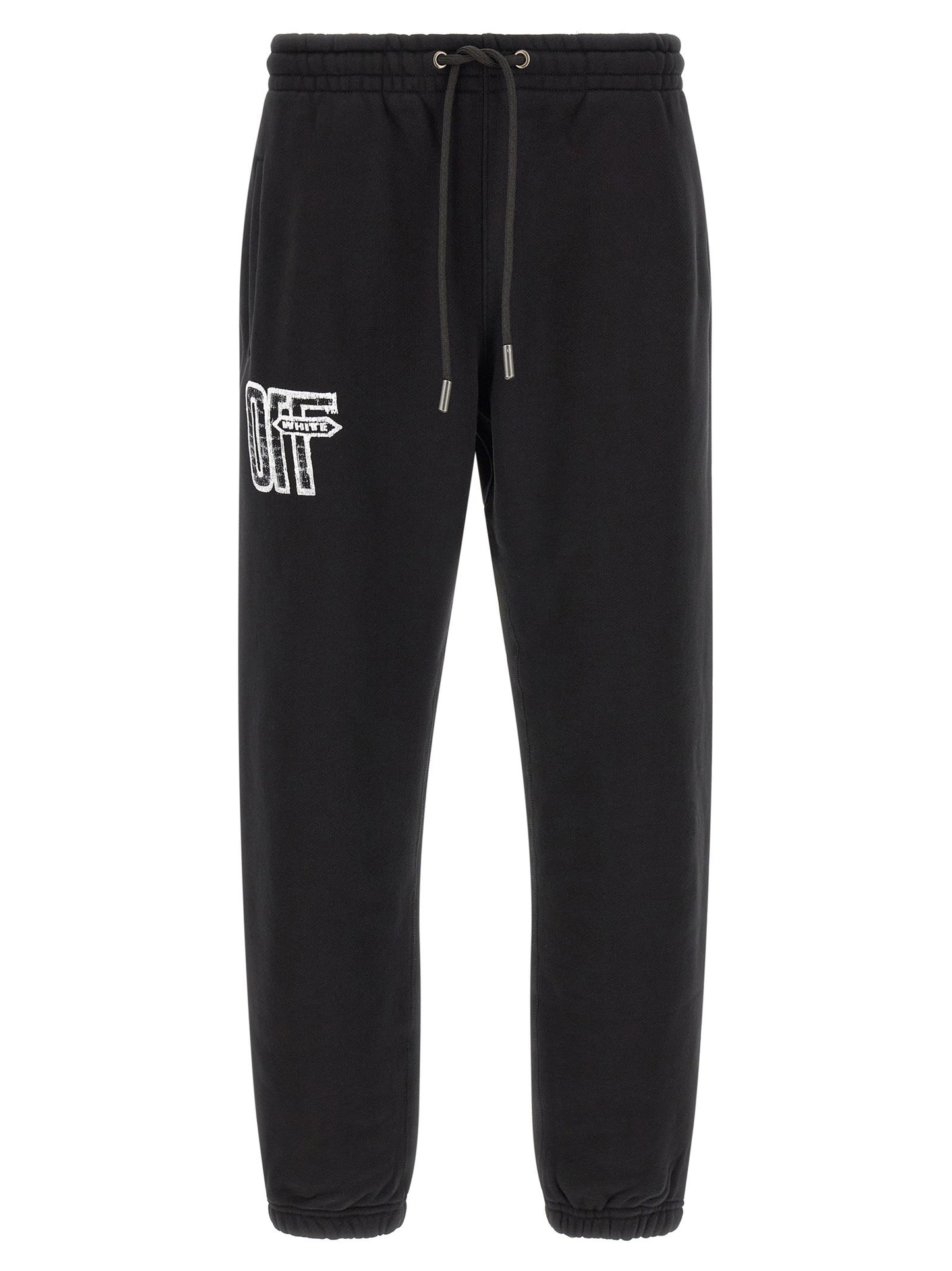 Off White Motion Arrow Cuffed Joggers
