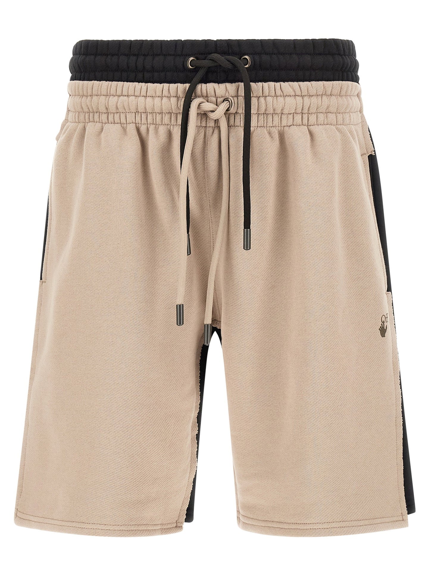 Off White Spices Arrow Overlap Skate Bermuda Shorts