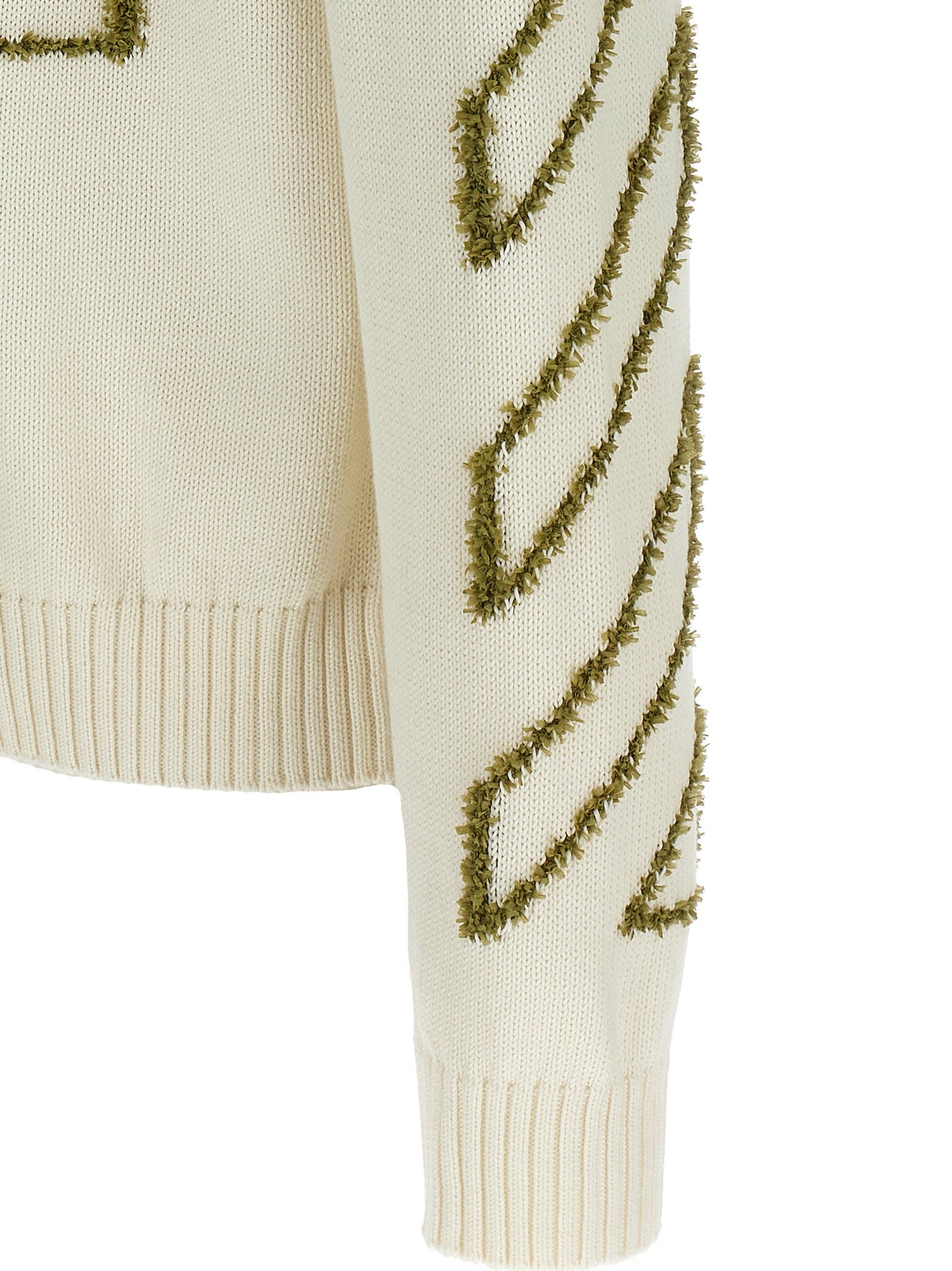 Off White Diag Outline Sweater