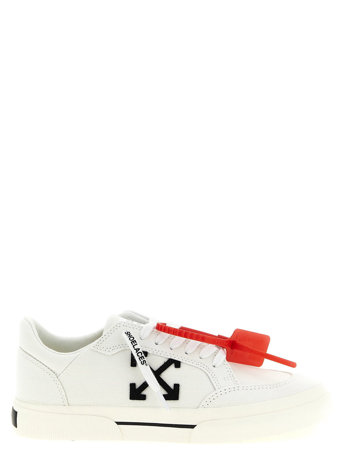 Off White Vulcanized Sneakers