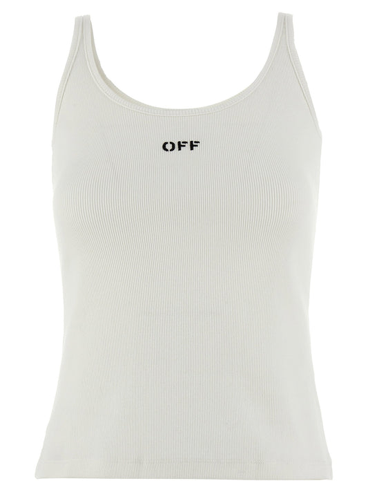 Off White Off Stamp Top