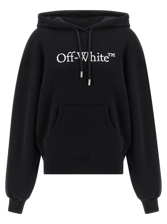 Off White Big Logo Bookkish Hoodie