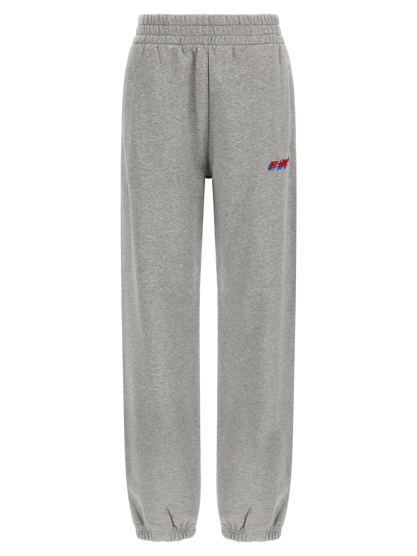 Off White Logo Embroidery Joggers